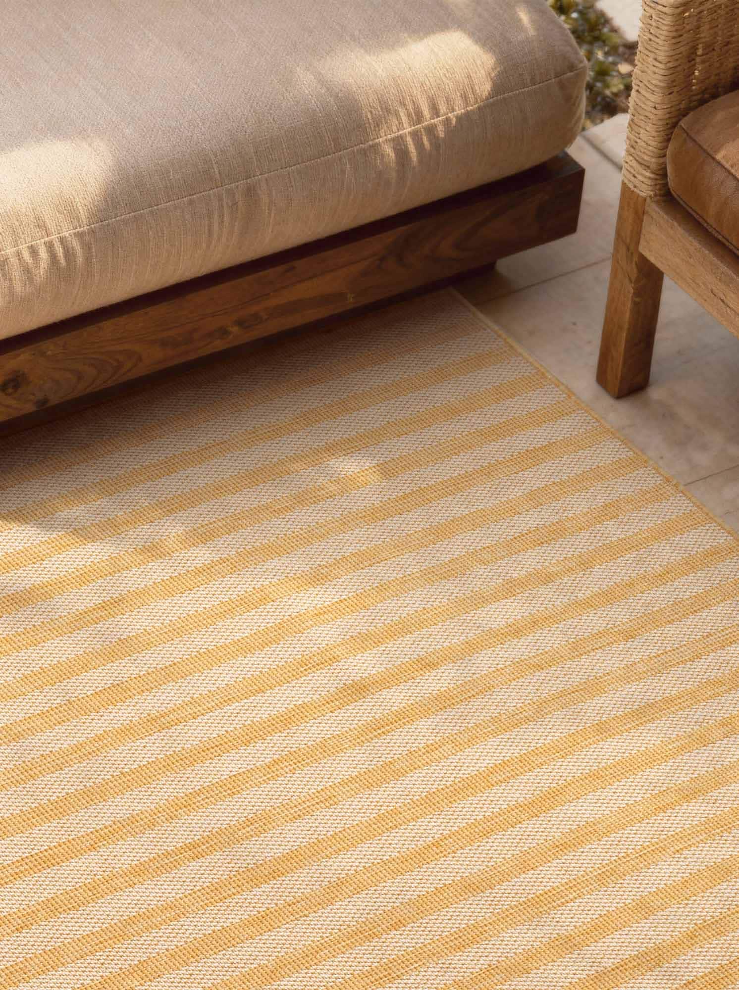 Ted Baker Teppich »Linley« rechteckig 8 mm Höhe Designteppich, Wetterfest, Pflegeleicht, Modern, Wohnzimmer, Terrasse