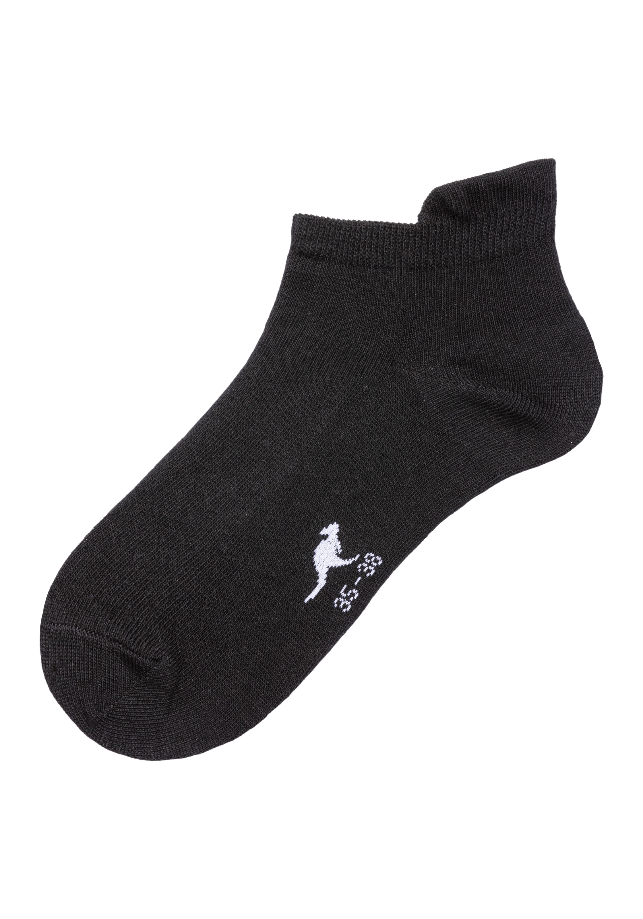 KangaROOS Sneakersocken, (Packung, 10 Paar), mit erhöhtem Bündchen