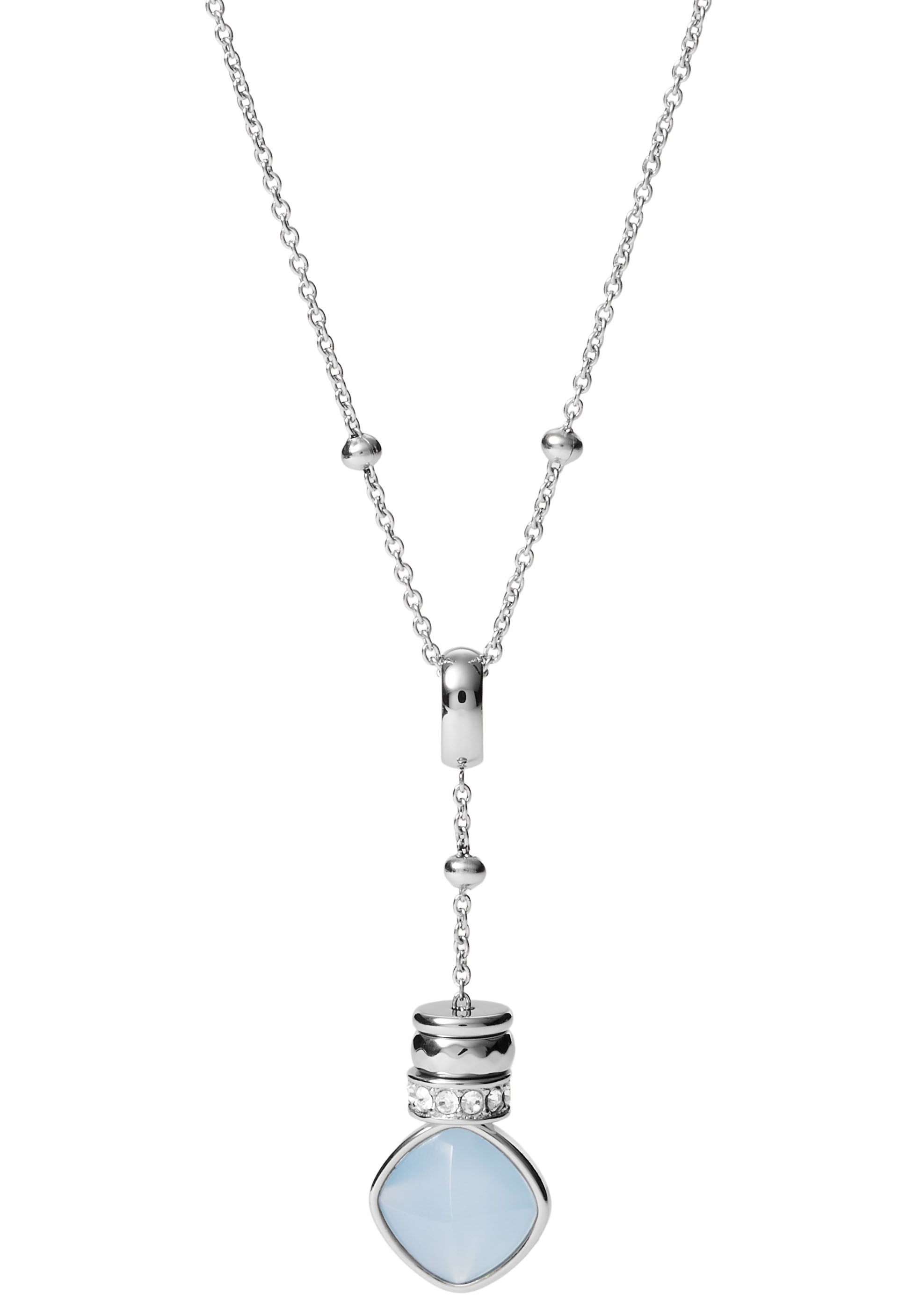Fossil Kette mit Anhänger »CLASSICS, JF03355040«, mit Glassteinen
