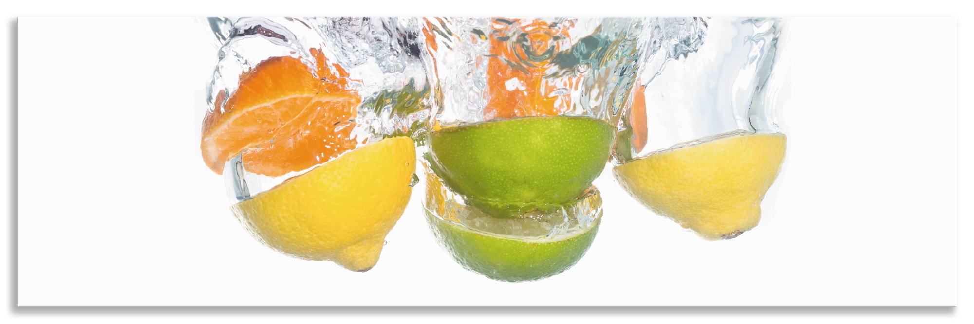 Artland OTTO in Alu Küchenrückwand Montage mit fallen Klebeband, bei Wasser«, tlg.), klares Spritzschutz »Zitrusfrüchte einfache (1
