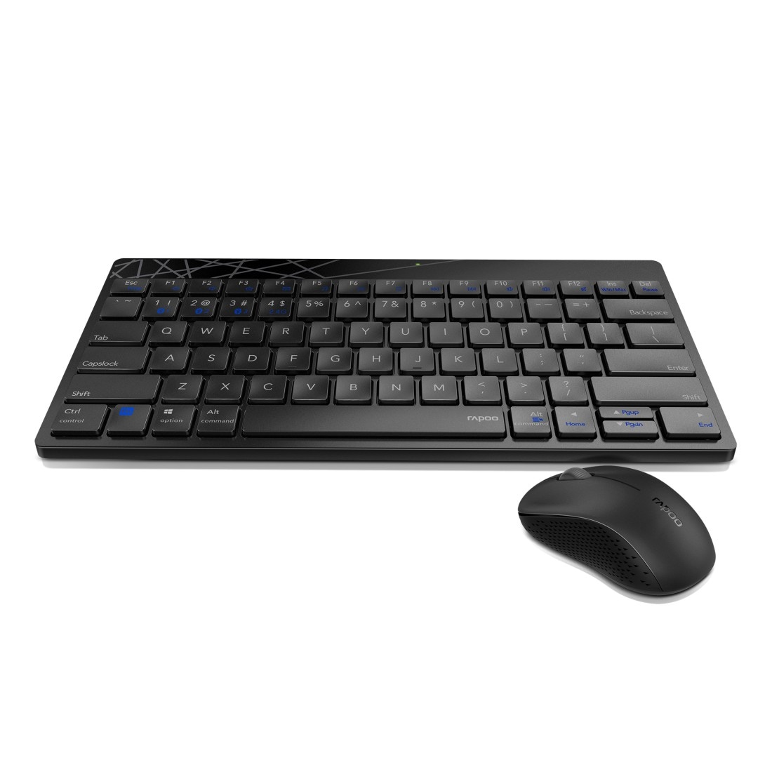 Rapoo Tastatur- und Maus-Set »8000M kabelloses Tastatur-Maus-Set, Bluetooth, 2.4 GHz, 1300 DPI«