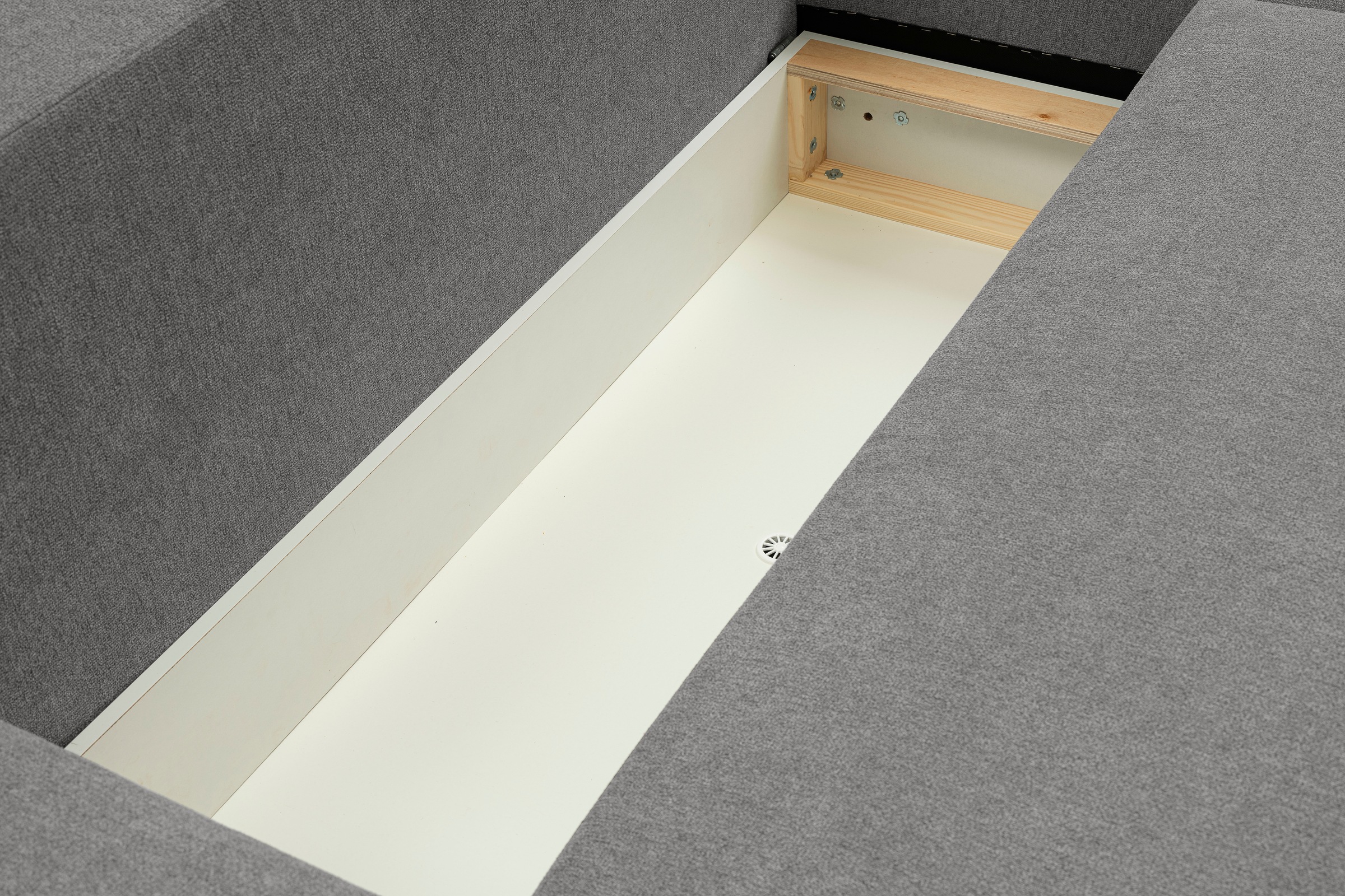 WERK2 Ecksofa »Amsterdam, zeitlos und elegant, Breite 300cm, L-Form«, Design Ecksofa mit hohem Komfort, Schlaffunktion & Bettkasten