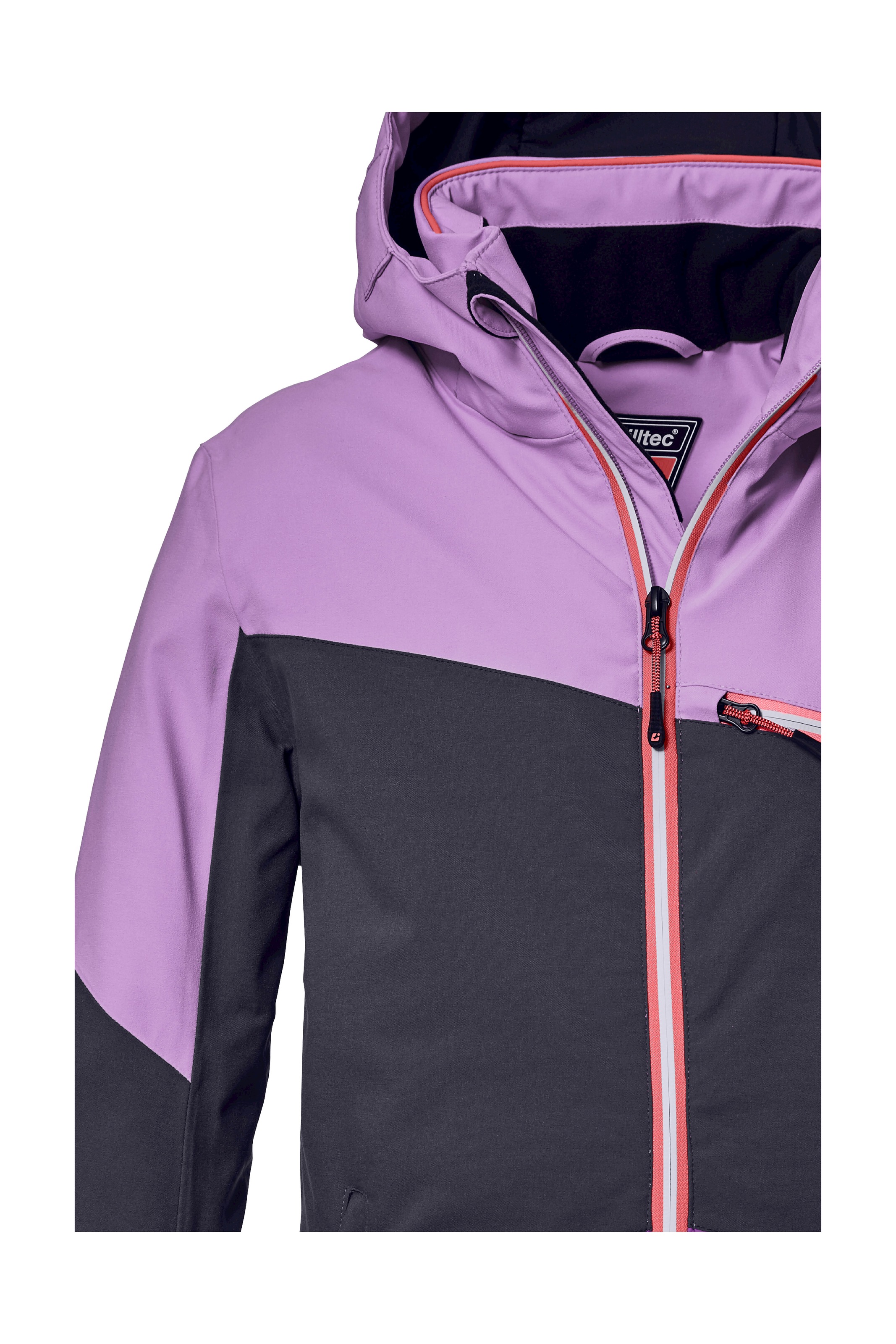 Killtec Skijacke »KSW 182 GRLS SKI JCKT«, Wasser- und winddichte Skijacke mit reflektierenden Elementen
