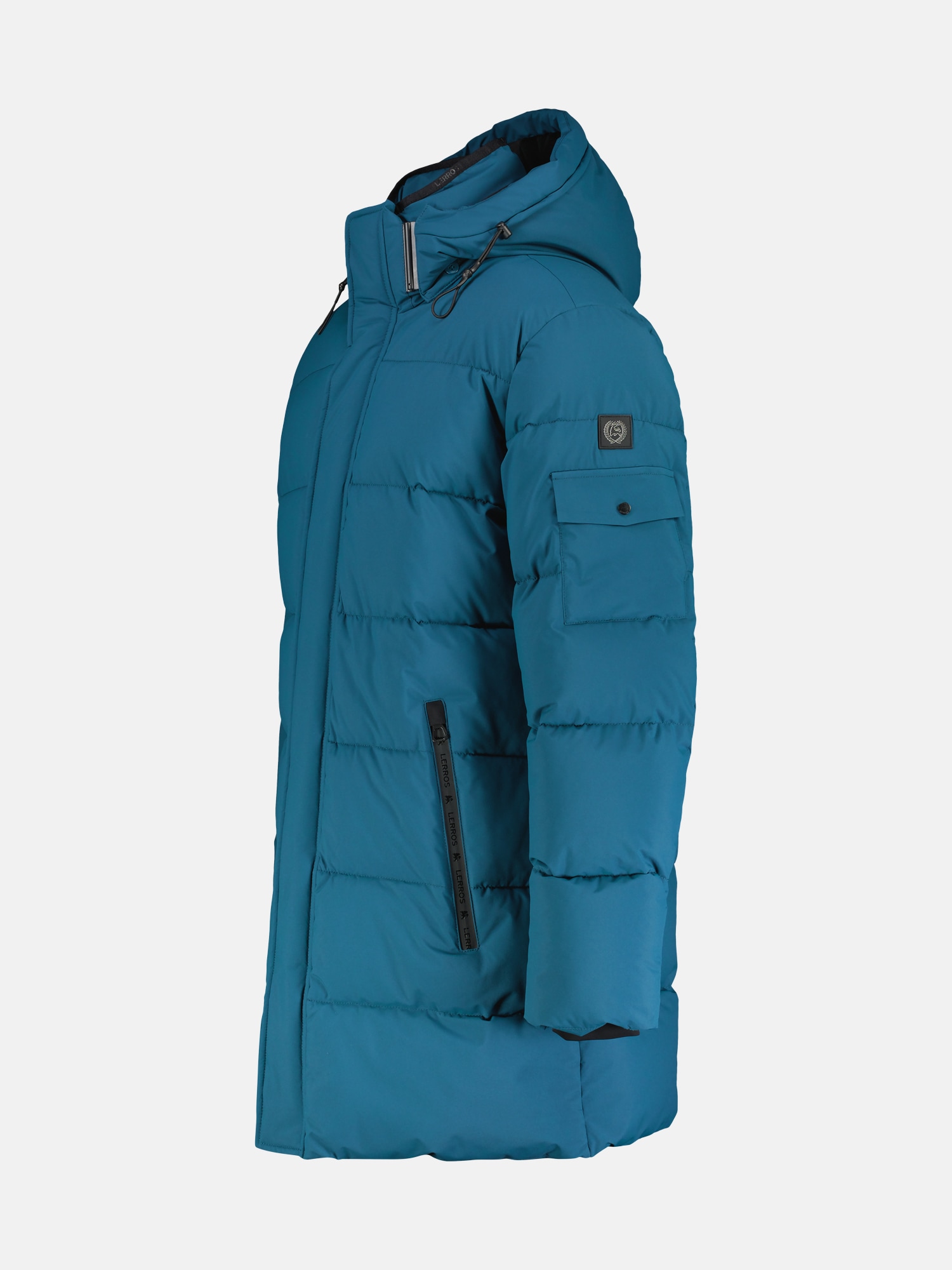 LERROS Steppjacke »LERROS Warm gefütterte Steppjacke mit abnehmbarer Kapuze«, mit Kapuze, Wasser- und windabweisend, atmungsaktiv