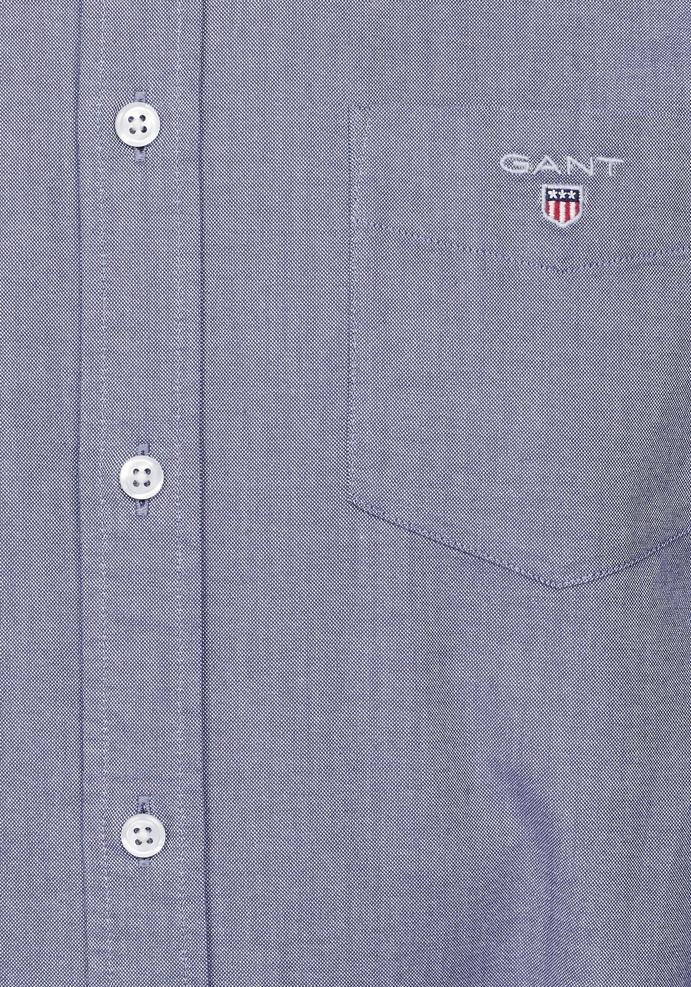 Gant Langarmhemd mit »Oxford«, Logostickerei online der bei OTTO Brusttasche auf shoppen