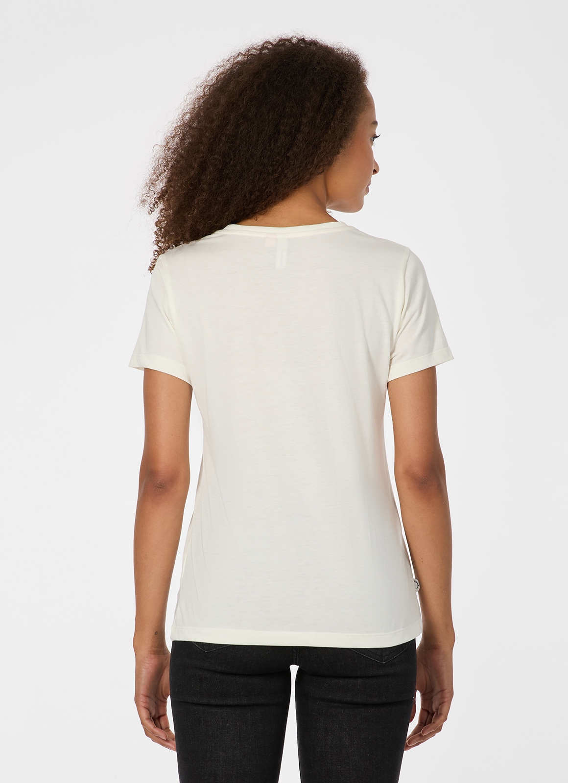 Ragwear Kurzarmshirt »MINTTA PP« Klassischer Fit mit Herz-Print und softem Finish