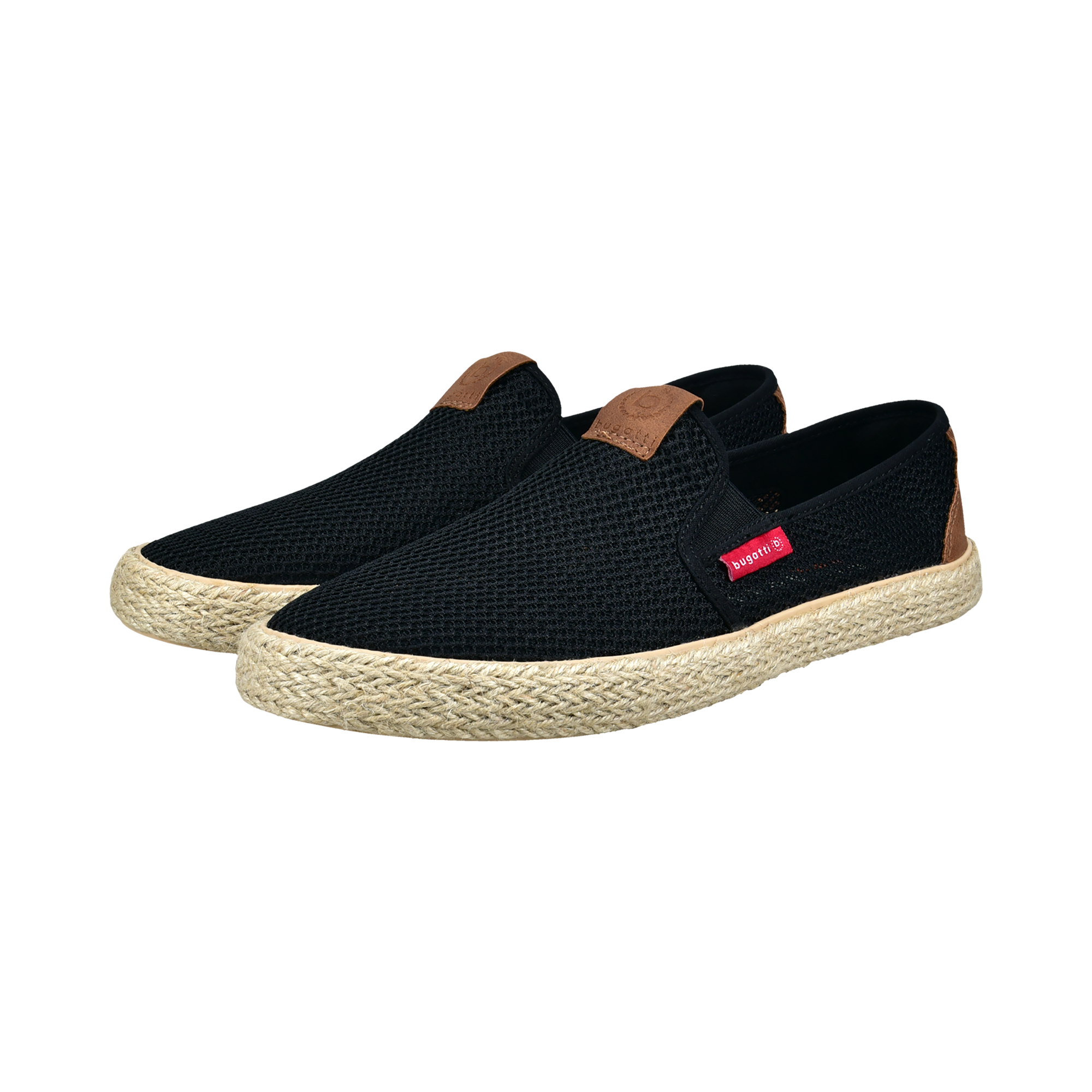 bugatti Espadrille  Slipper, Schlupfschuh, Sommerschuh mit Kontrastdetails