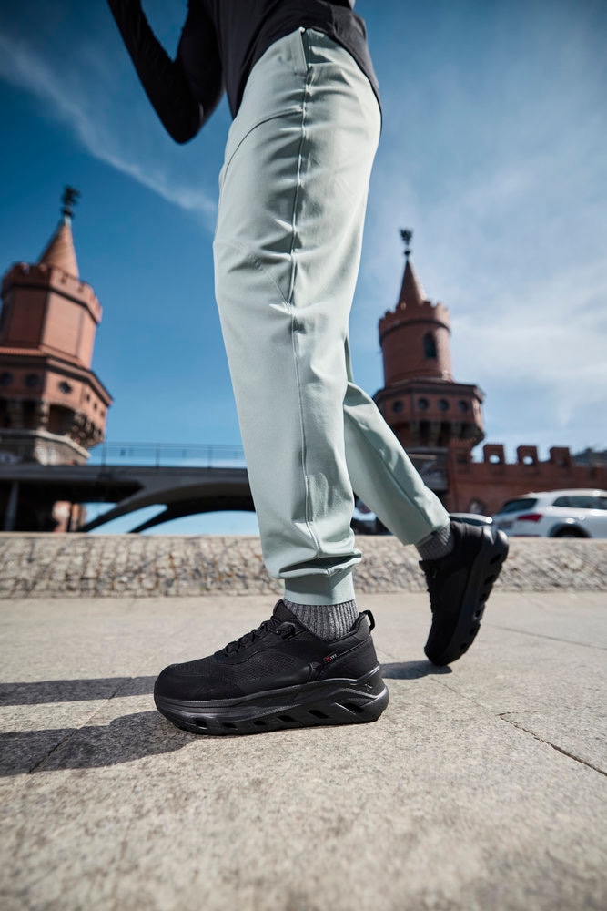 RIEKER Sport Slip-On Sneaker  Schlupfschuh, Halbschuh, Freizeitschuh mit trendy Plateausohle