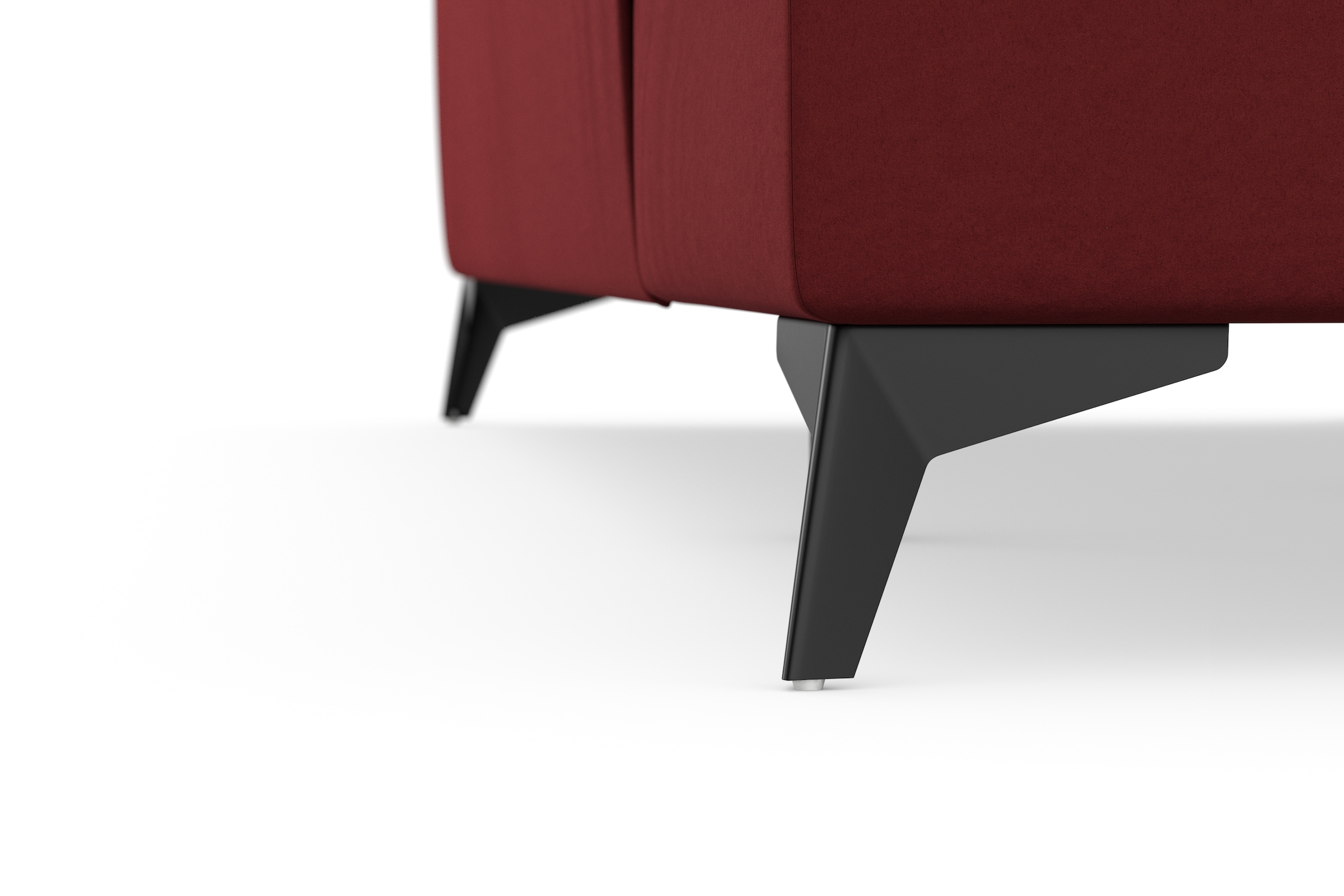 sit&more Wohnlandschaft »Sinatra U-Form« optional mit Kopfteilverstellung und Armteilfunktion, Metallfüße