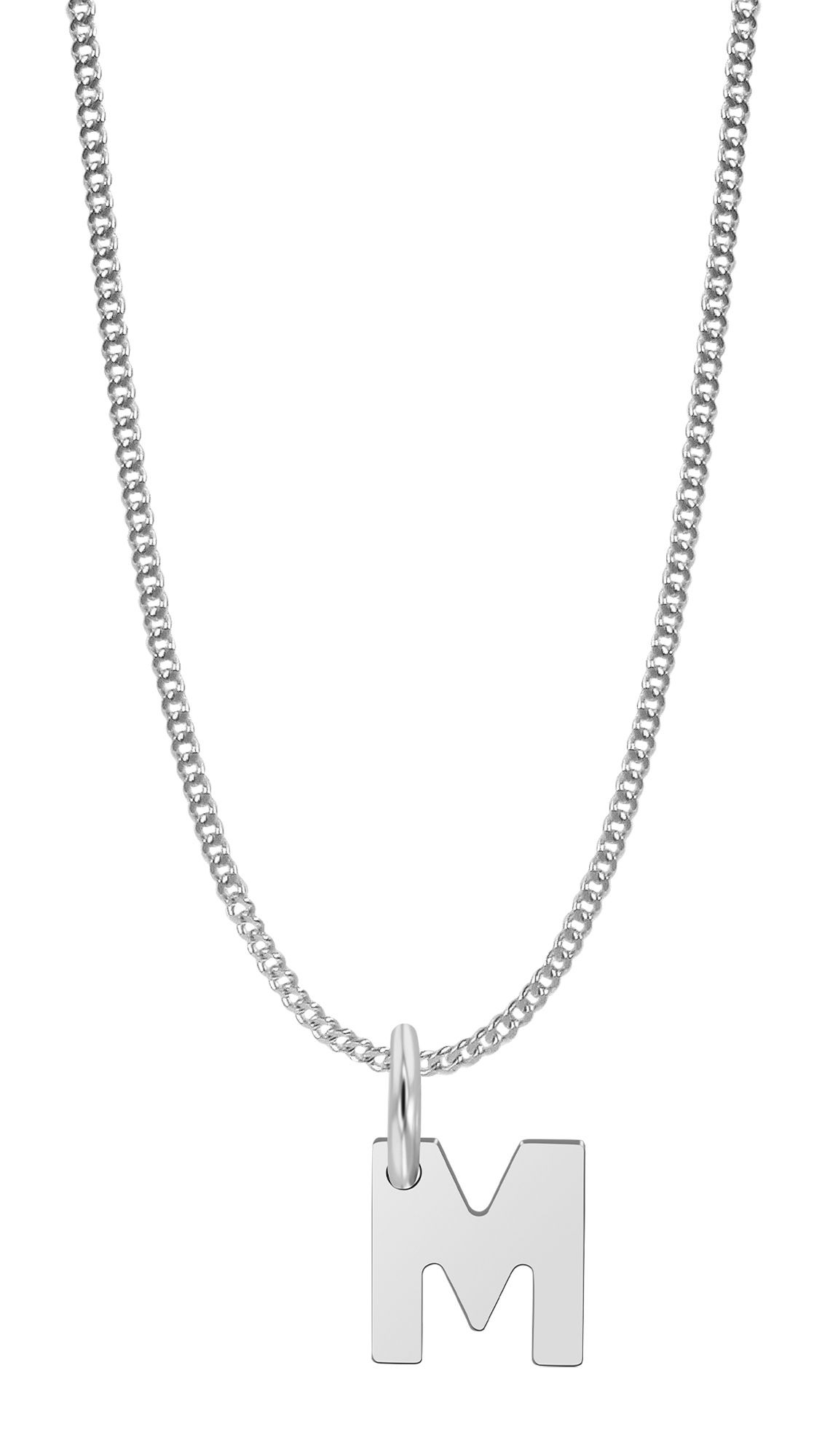 Adelia´s Buchstabenanhänger »Unisex Anhänger ¿ Buchstabe N Buchstabenanhänger aus 925 Silber«