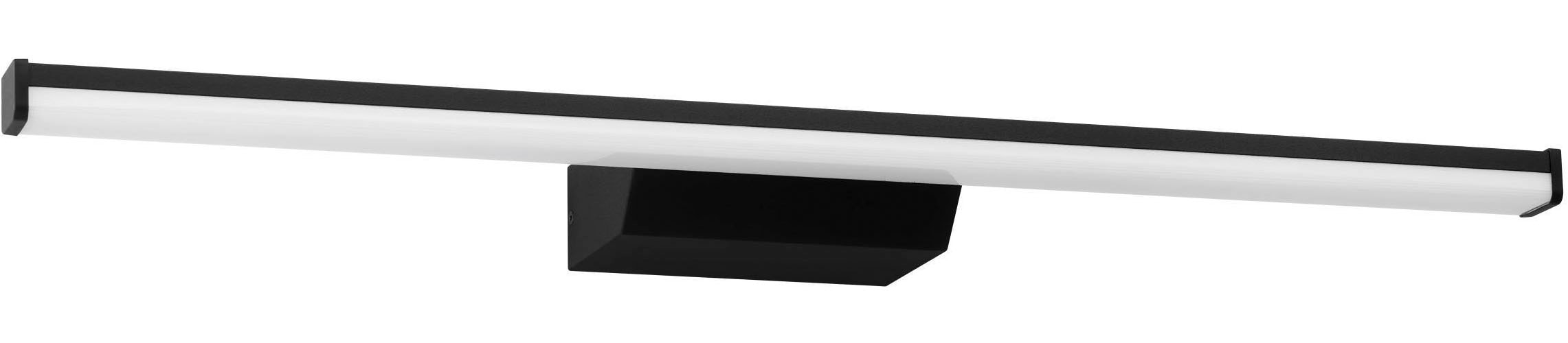 EGLO Spiegelleuchte »Regello-Z Spiegelleuchte, ZigBee 3.0, Bad Wandlampe, IP44, Lampe« LED-Modul 1 Stk. Kaltweiß | RGB Wand-/Deckenleuchte - L60 x H4 x AL13 cm - schwarz - 12W inkl.