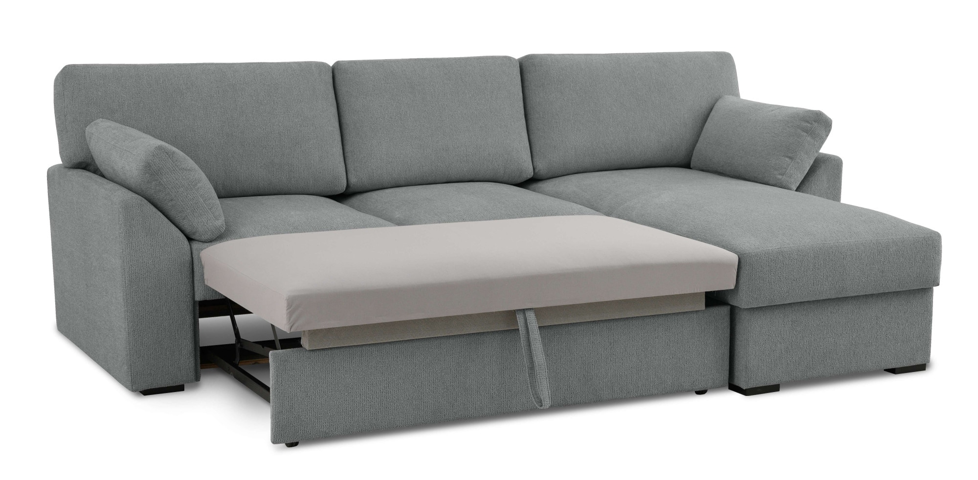 Home affaire Ecksofa »Citry«, Breite 246 cm, Chenille, Bettfunktion, Bettkasten, L-Form