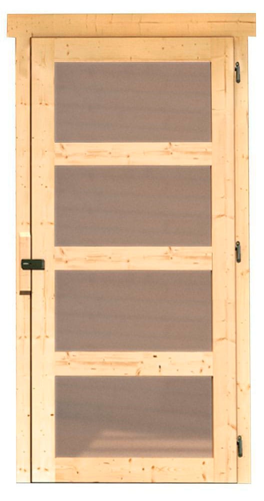 Karibu Gartenhaus »Mühlentrup 3« terragrau oder naturbelassen