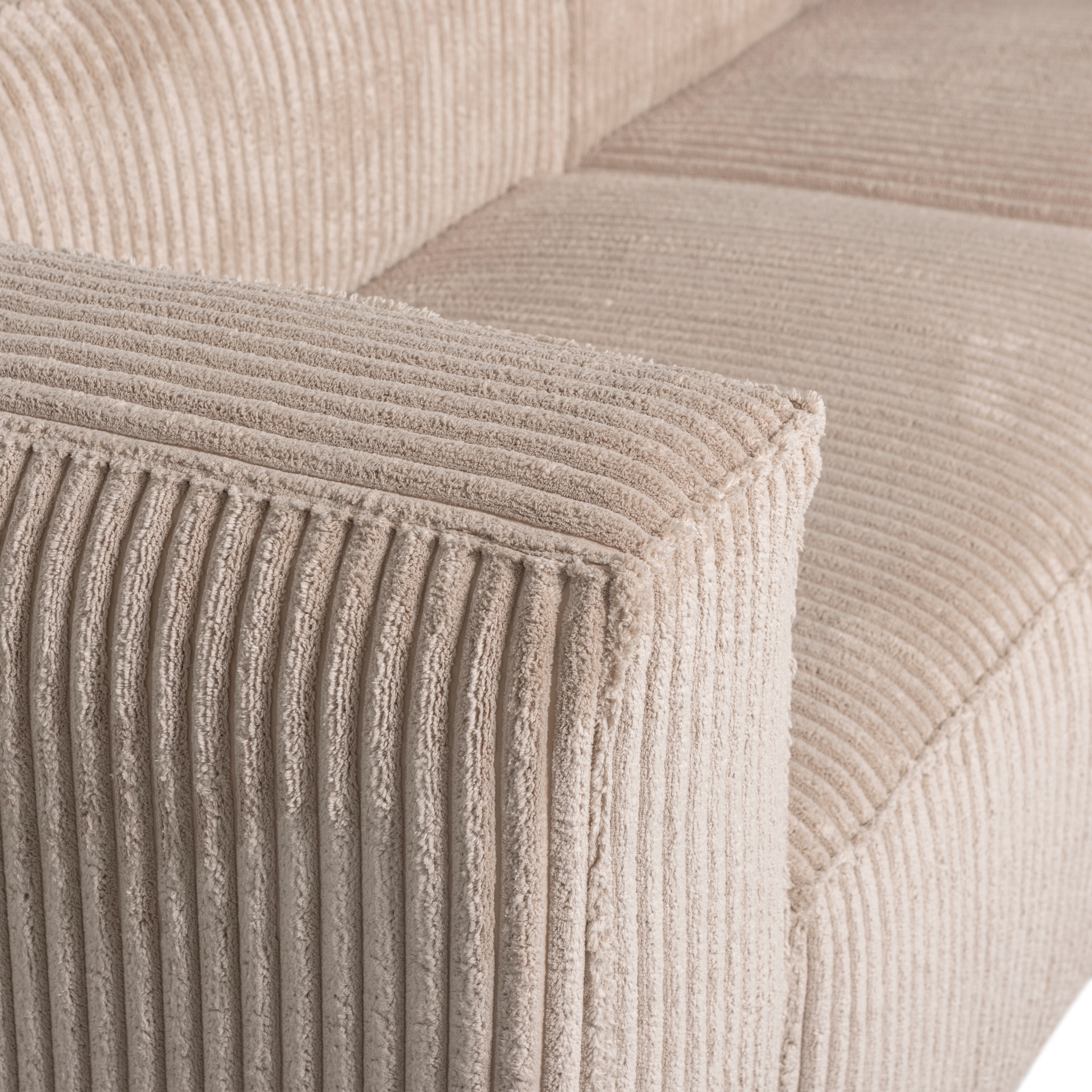 WOOOD Ecksofa »Bean«, Chaiselongue-Sofa, Breite 254 cm