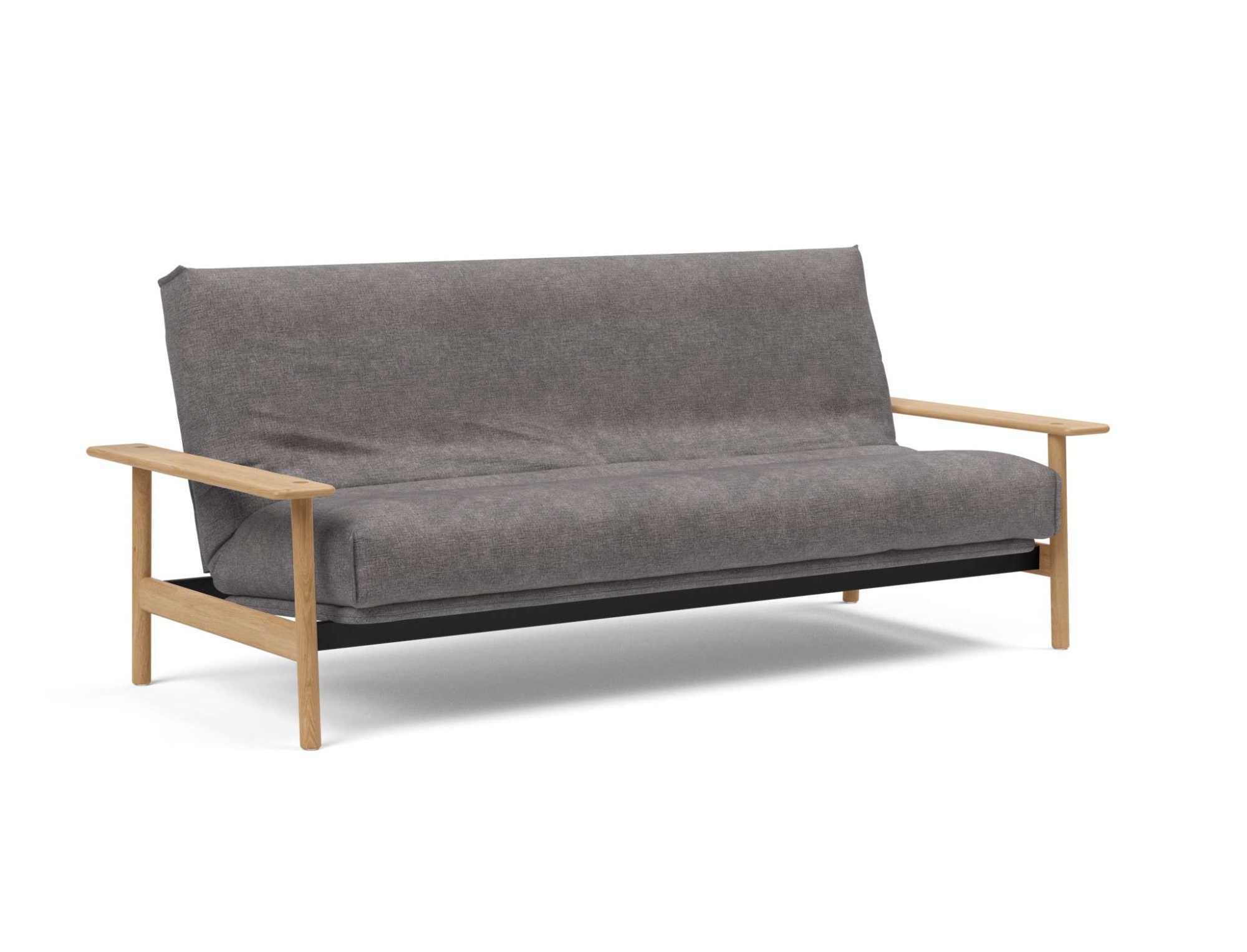 INNOVATION LIVING ™ Schlafsofa »Balder Softspring, stabile Armlehnen, bequem und komfortabel«, vollwertiger Bettersatz, hochwertige Matratze durchgehendem Lattenrost