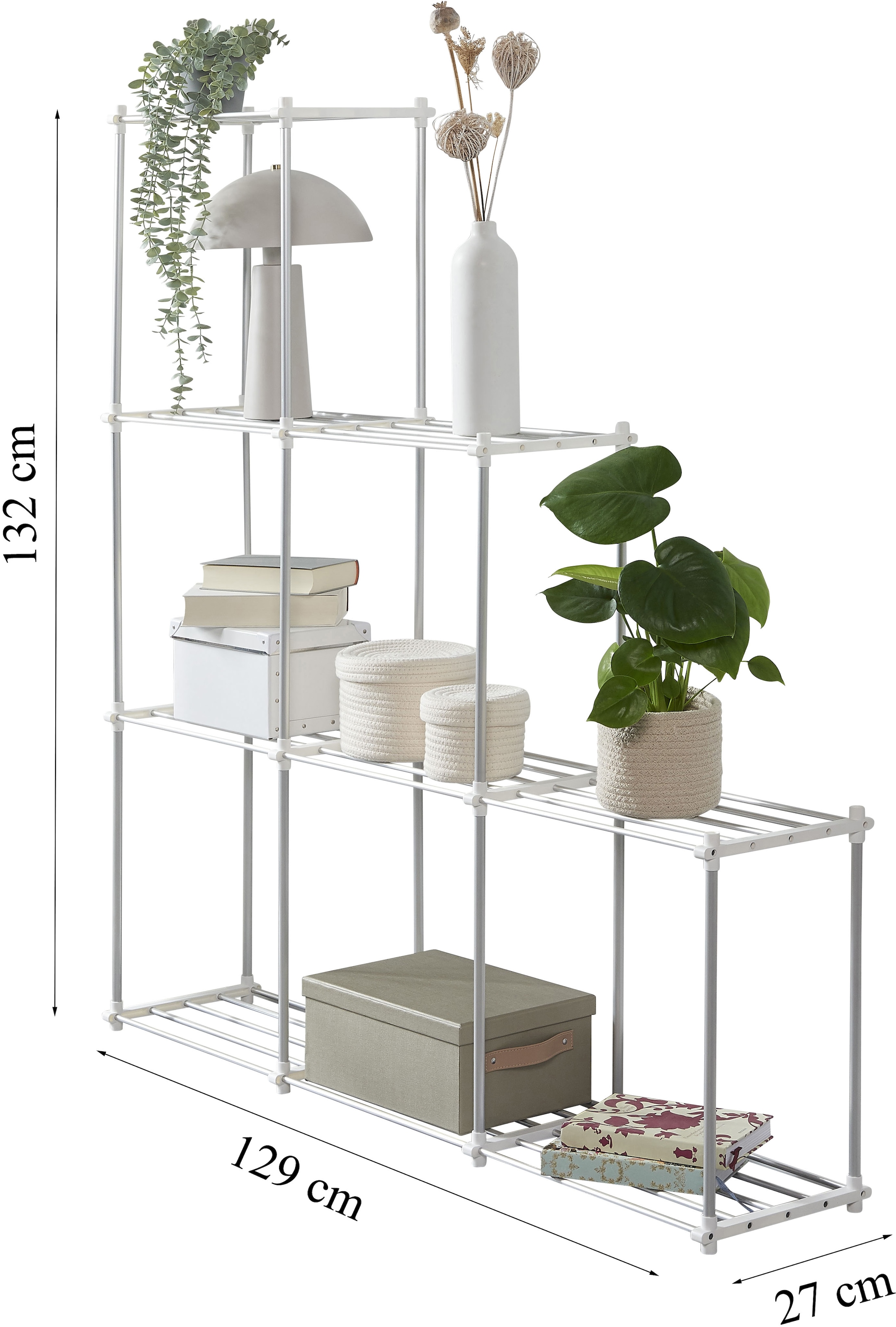 Ruco Ablageregal »"Maxi"« Aufbewahrungsregal, einfach montierbar, Made in Germany