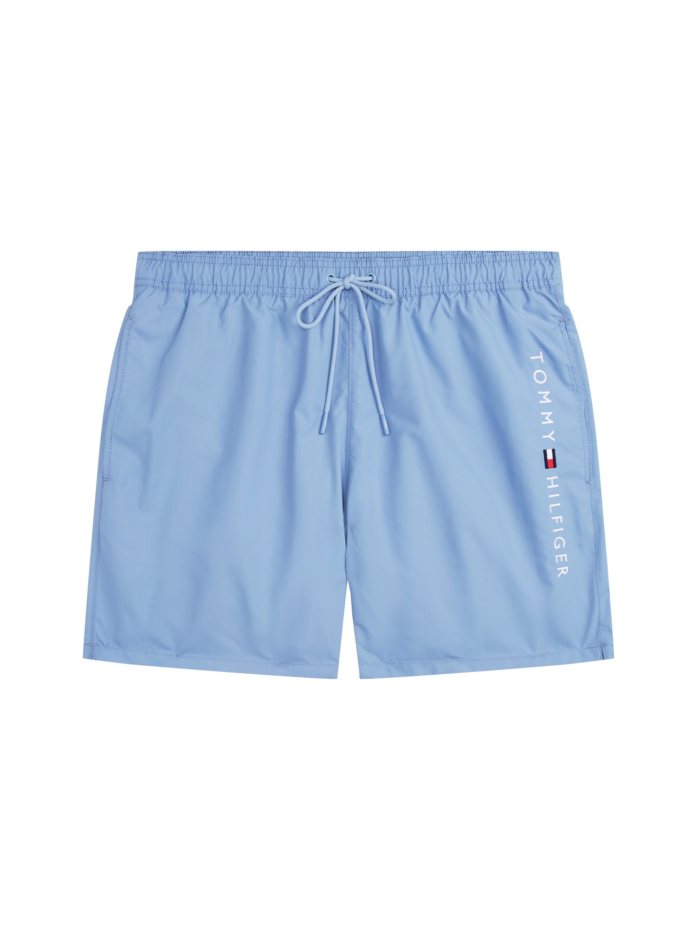 Tommy Hilfiger Swimwear Badeshorts »MEDIUM DRAWSTRING«, mit Logostickerei an der Hüfte