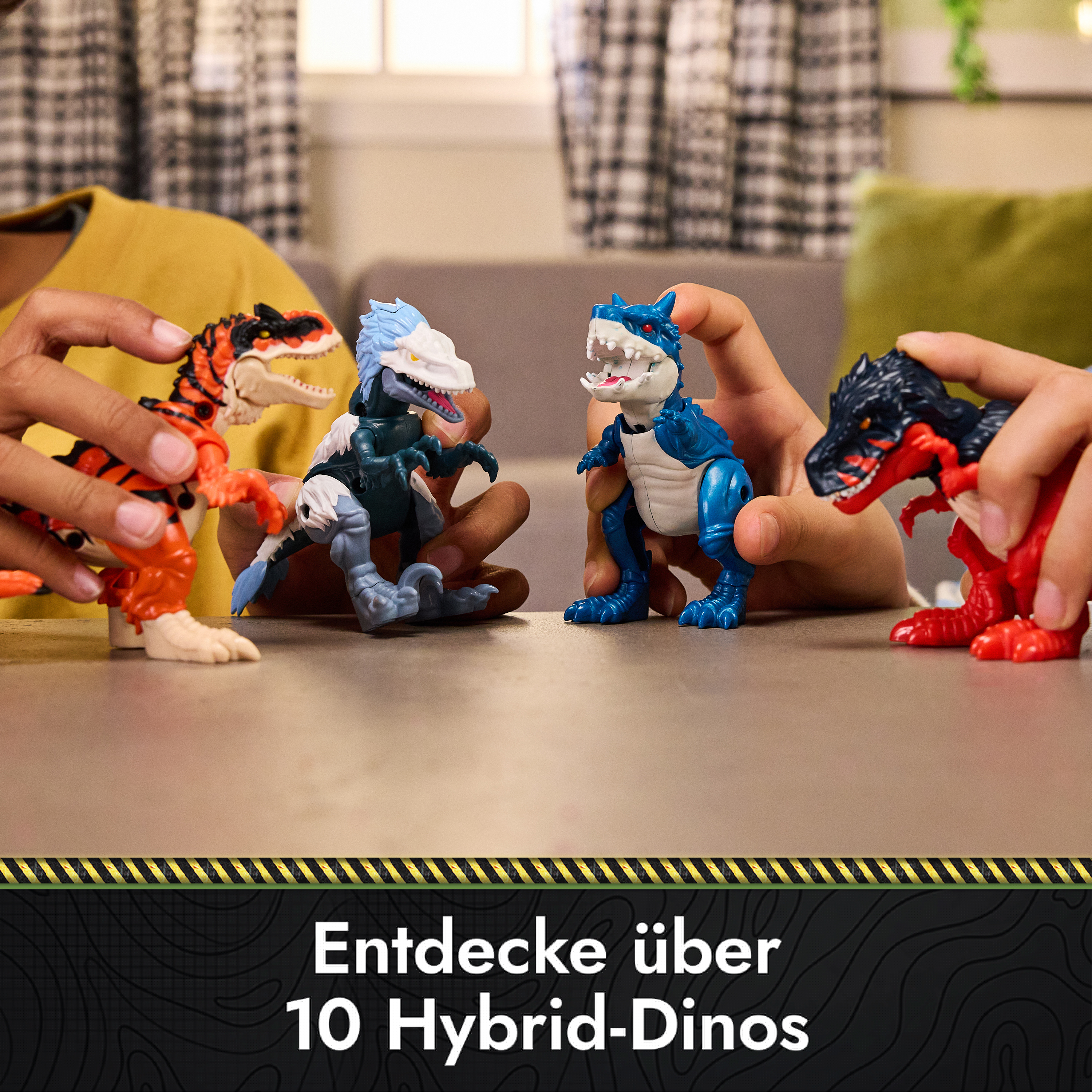 Spin Master Spielfigur »Primal Hatch Hybrid Dinos - Dino Actionfigur im Ei« mit Schlüpffunktion; Variante nicht wählbar