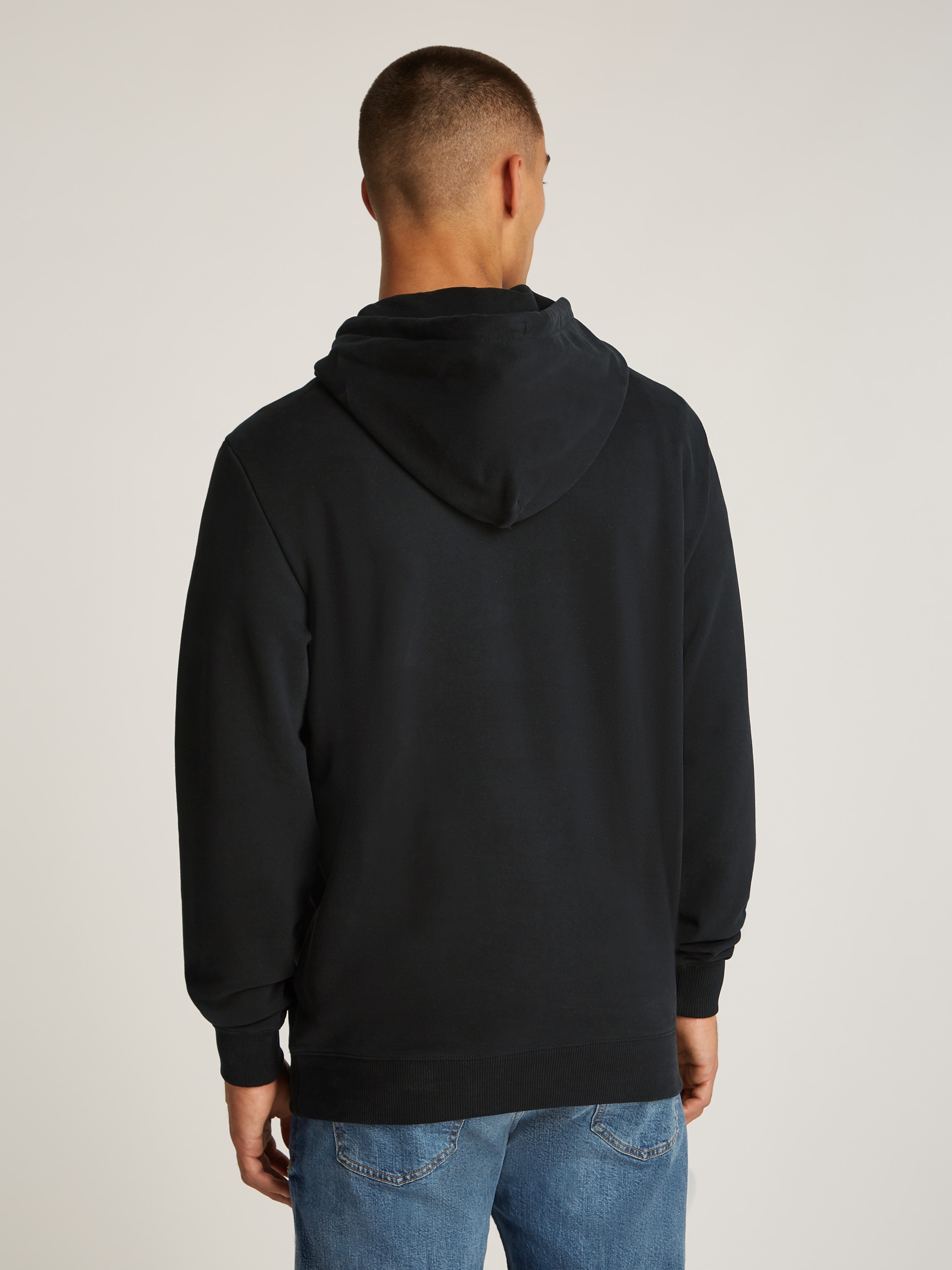 Tommy Jeans Plus Hoodie »TJM REG ENTRY GRAPHIC HOODIE EXT«, in Großen Größen, Logodruck, Kängurutasche