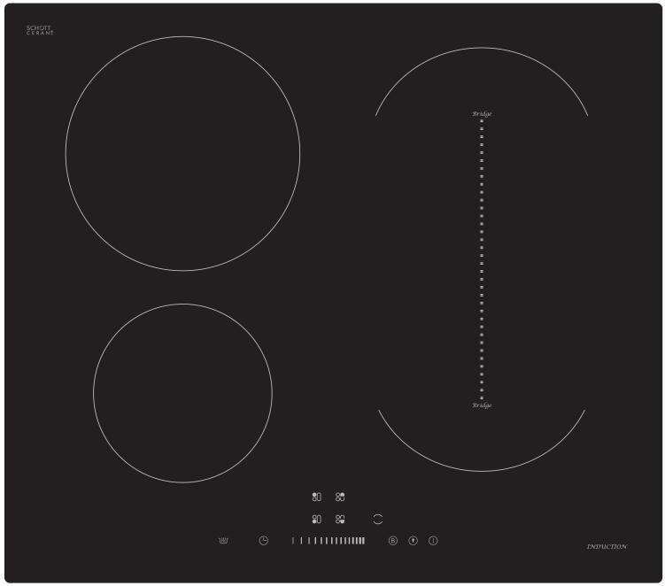 Hanseatic Induktions-Kochfeld von SCHOTT CERAN®, MC-IF7127B2C-A, mit Warmhaltefunktion