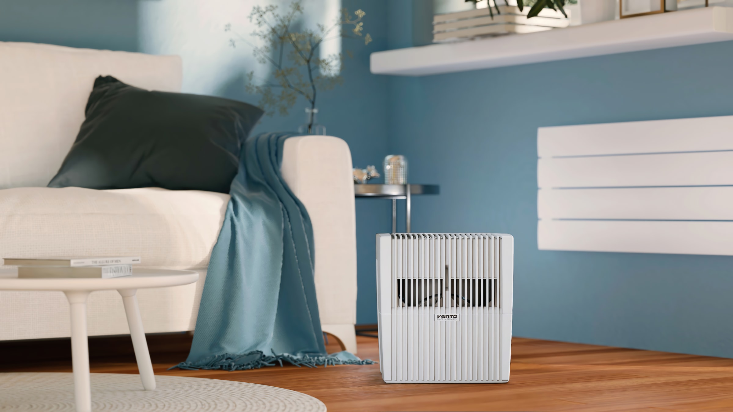 Venta Luftbefeuchter »Comfort Plus LW25 weiß«, 5 l Wassertank, ohne Filtermatten, 7L Wasserwanne, für Räume bis 45 m²