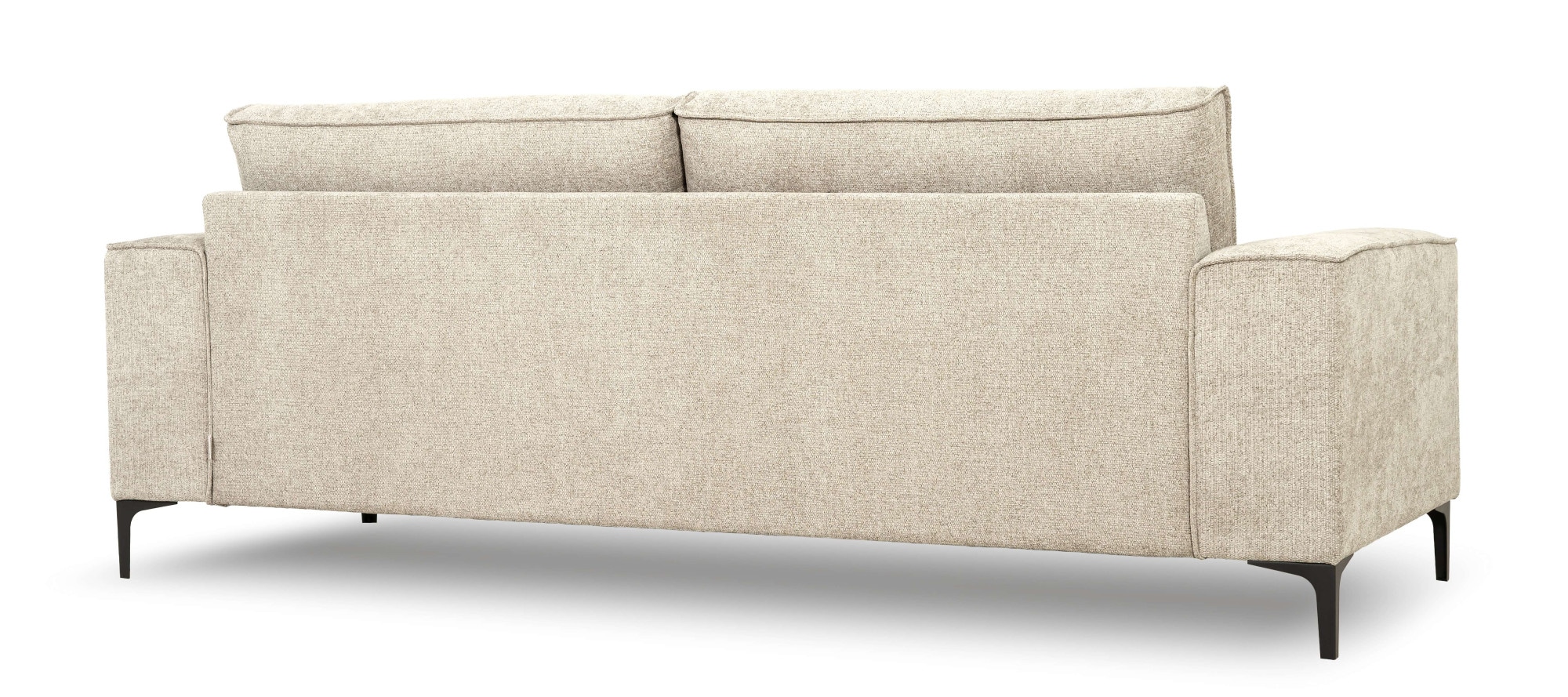 OTTO home 3-Sitzer »OLAND, B: 224 cm - Skandi-Design, Chenille-Bezug« Struktur, Flachgewebe, Luxus-Microfaser, Boucle