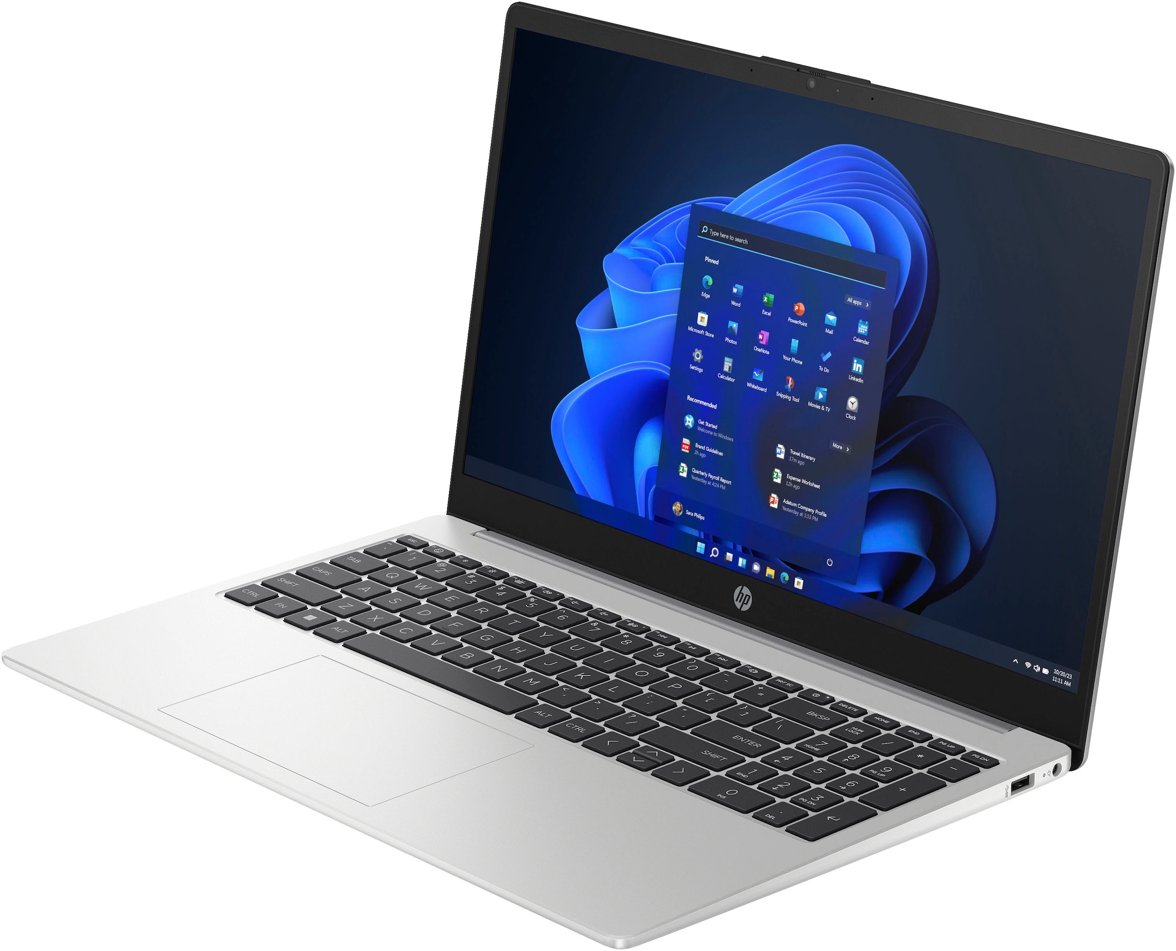 HP Notebook »255 G10«, 39,6 cm, / 15,6 Zoll, AMD, Ryzen 7, Radeon Graphics, 512 GB SSD