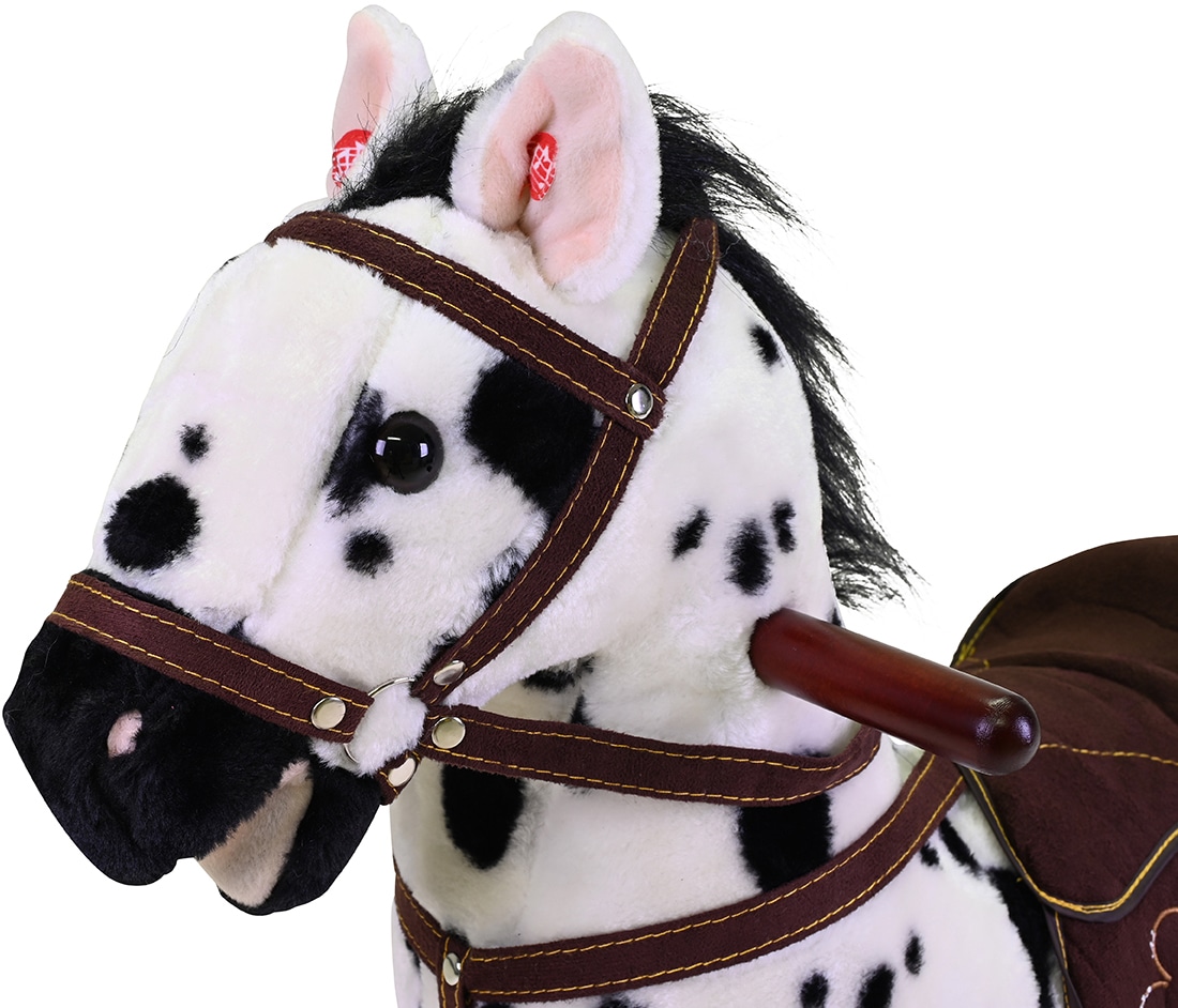 Knorrtoys® Schaukelpferd »Appaloosa«, mit Soundfunktion