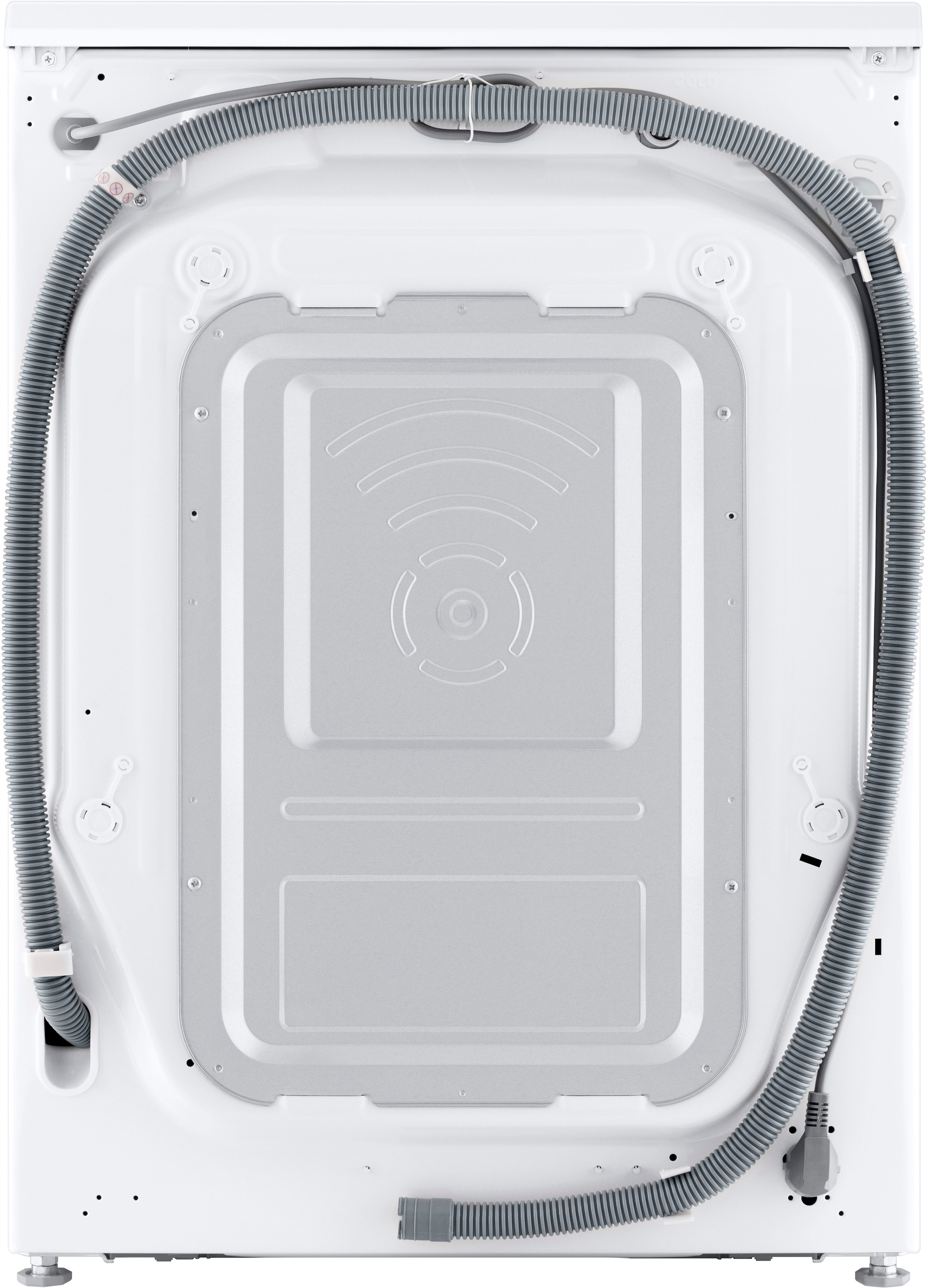 LG Waschmaschine »F4WX709YP« 9 kg 1400 U/min AI Wash, ThinQ App inkl. Programm-Download, 14-Minuten-Kurzprogramm