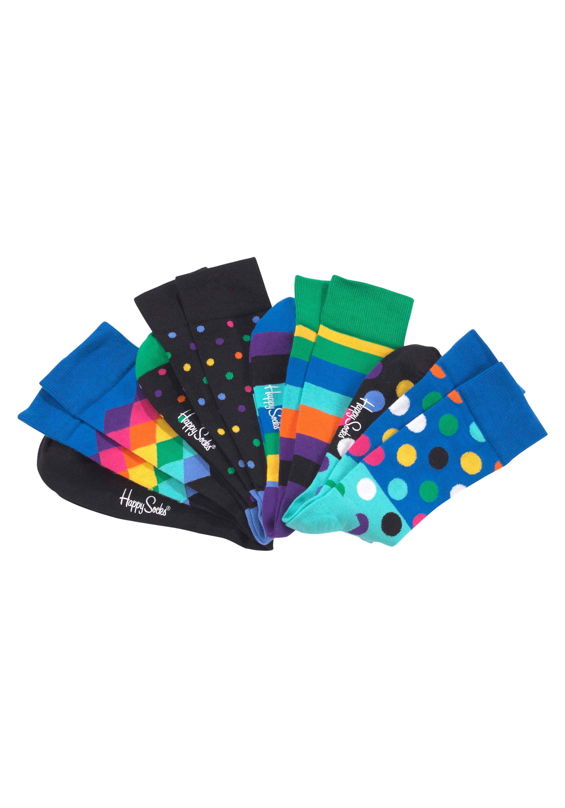 (4 Box online Paar), Socken, OTTO bei Stripe Happy Gift Socks