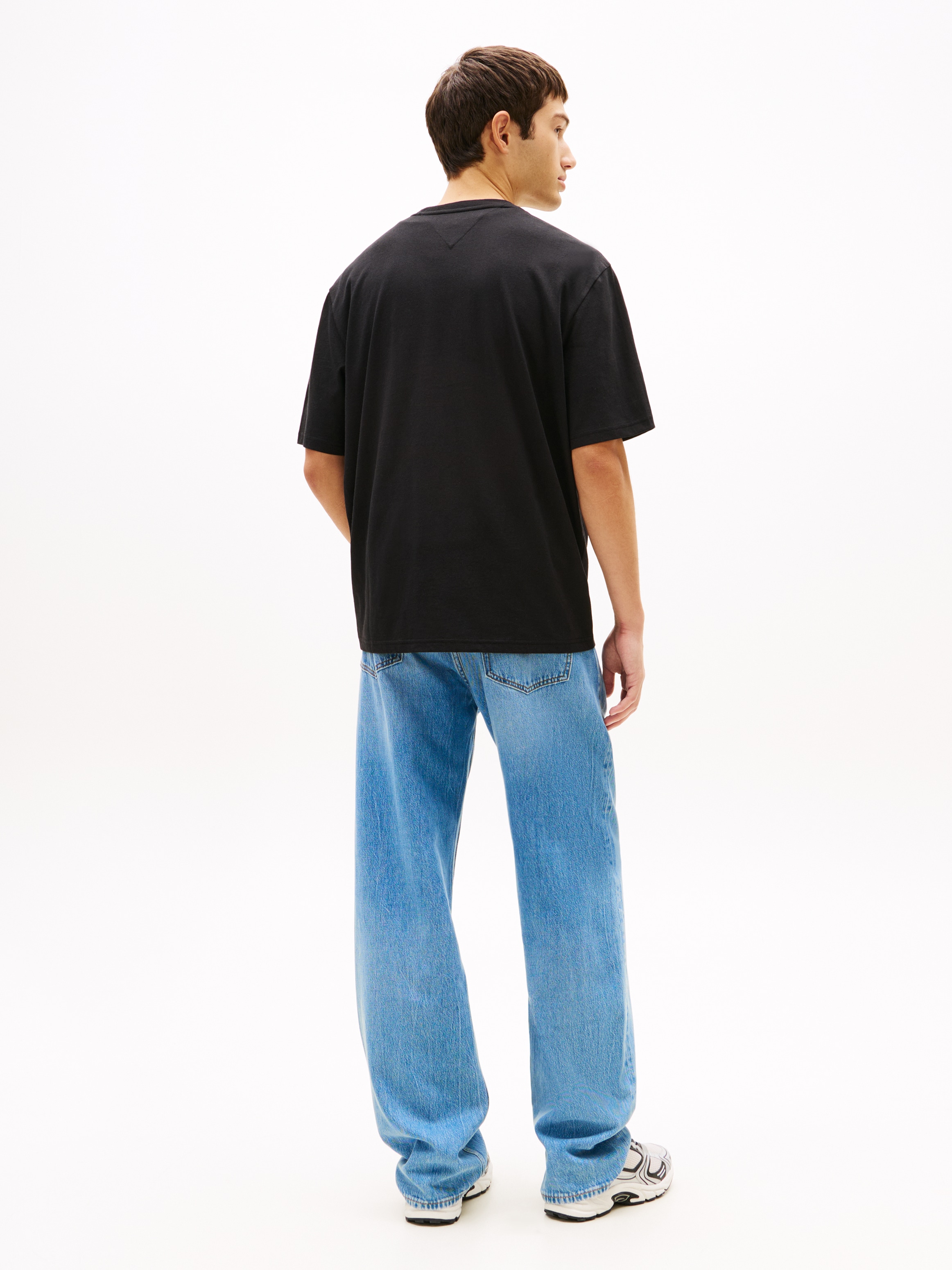 Tommy Jeans T-Shirt »TJM 90S BLOCK« Relaxed fit mit Rundhalsausschnitt