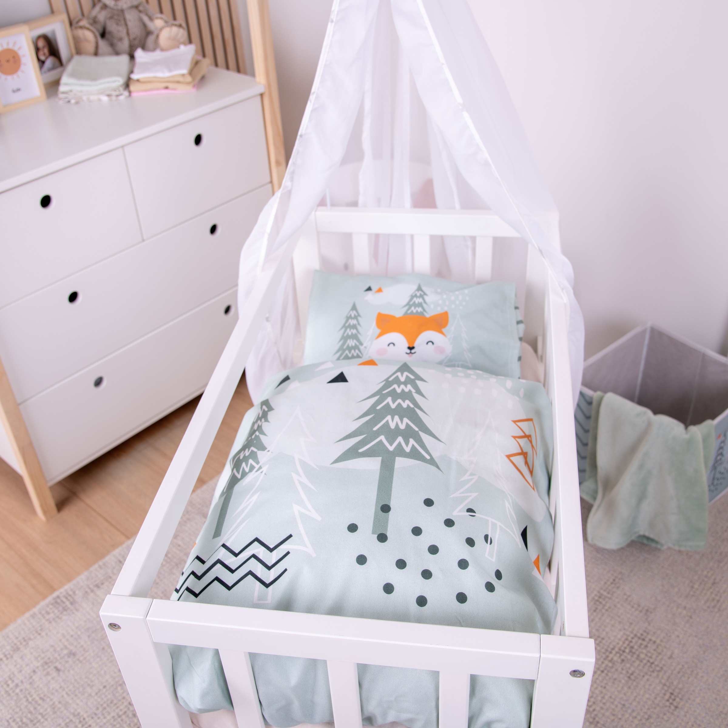 Baby Best Babybettwäsche »babybest Nordic Forest« 2 tlg. mit Wendefunktion