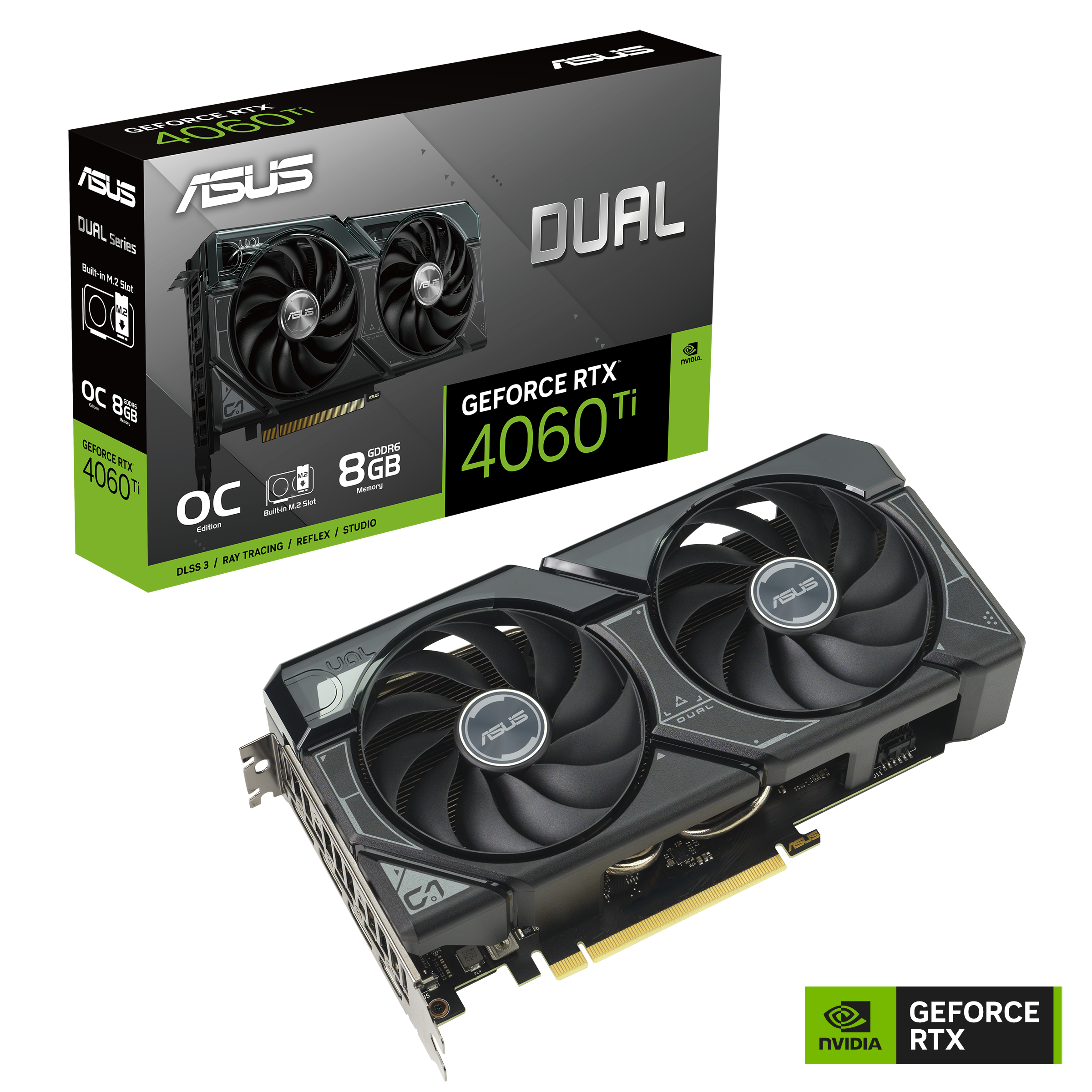 Asus Grafikkarte »DUAL-RTX4060TI-O8G-SSD«, 8 GB, GDDR6