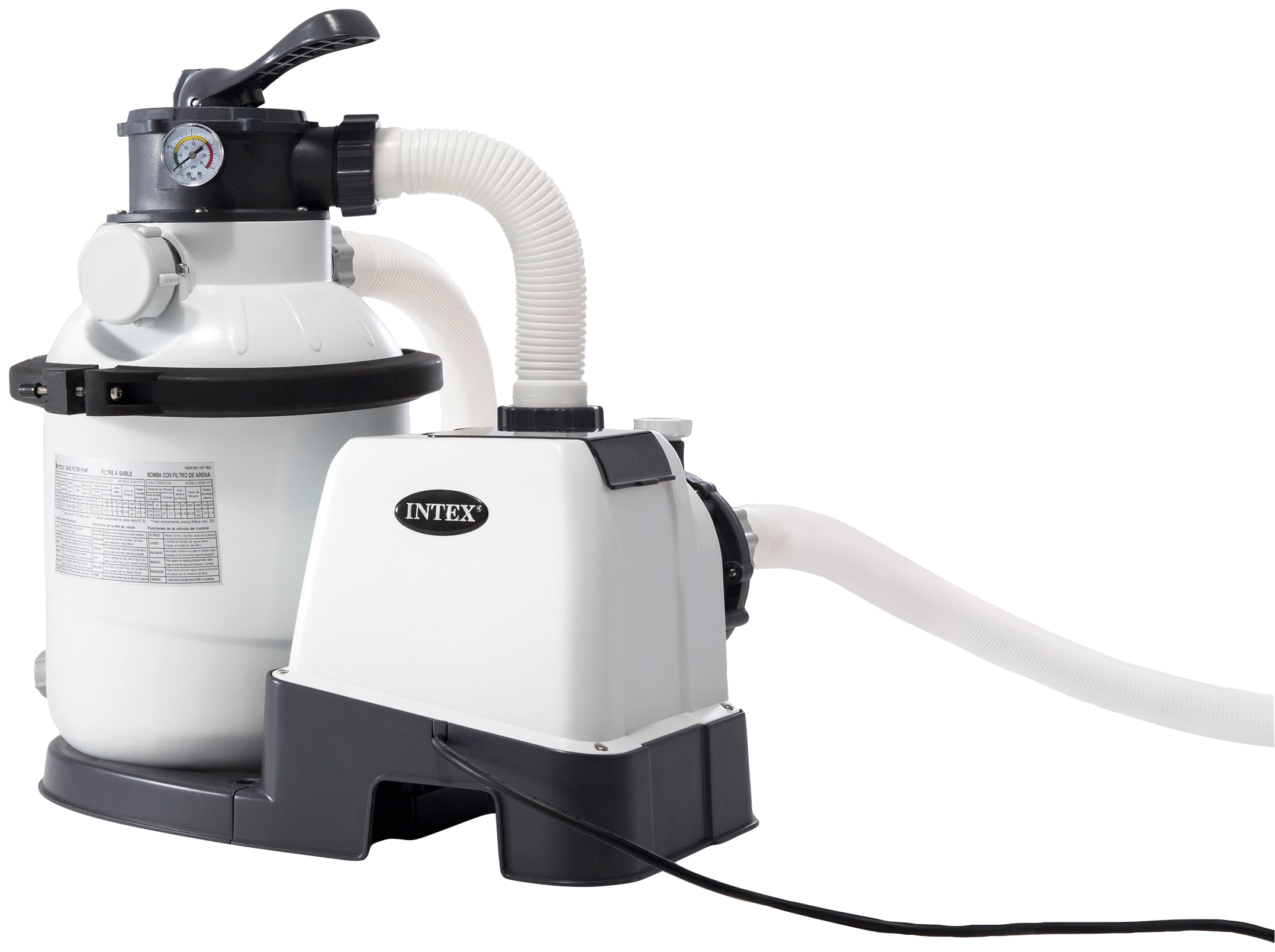 Intex Sandfilteranlage »Krystal Clear«, Pumpenleistung ca. 1,2 m³/h