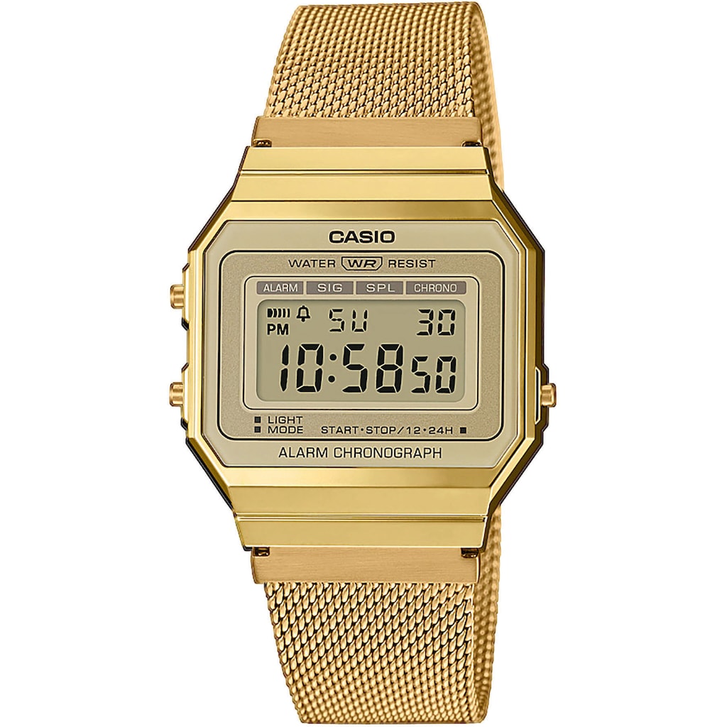 CASIO VINTAGE Chronograph »A700WEMG-9AEF«