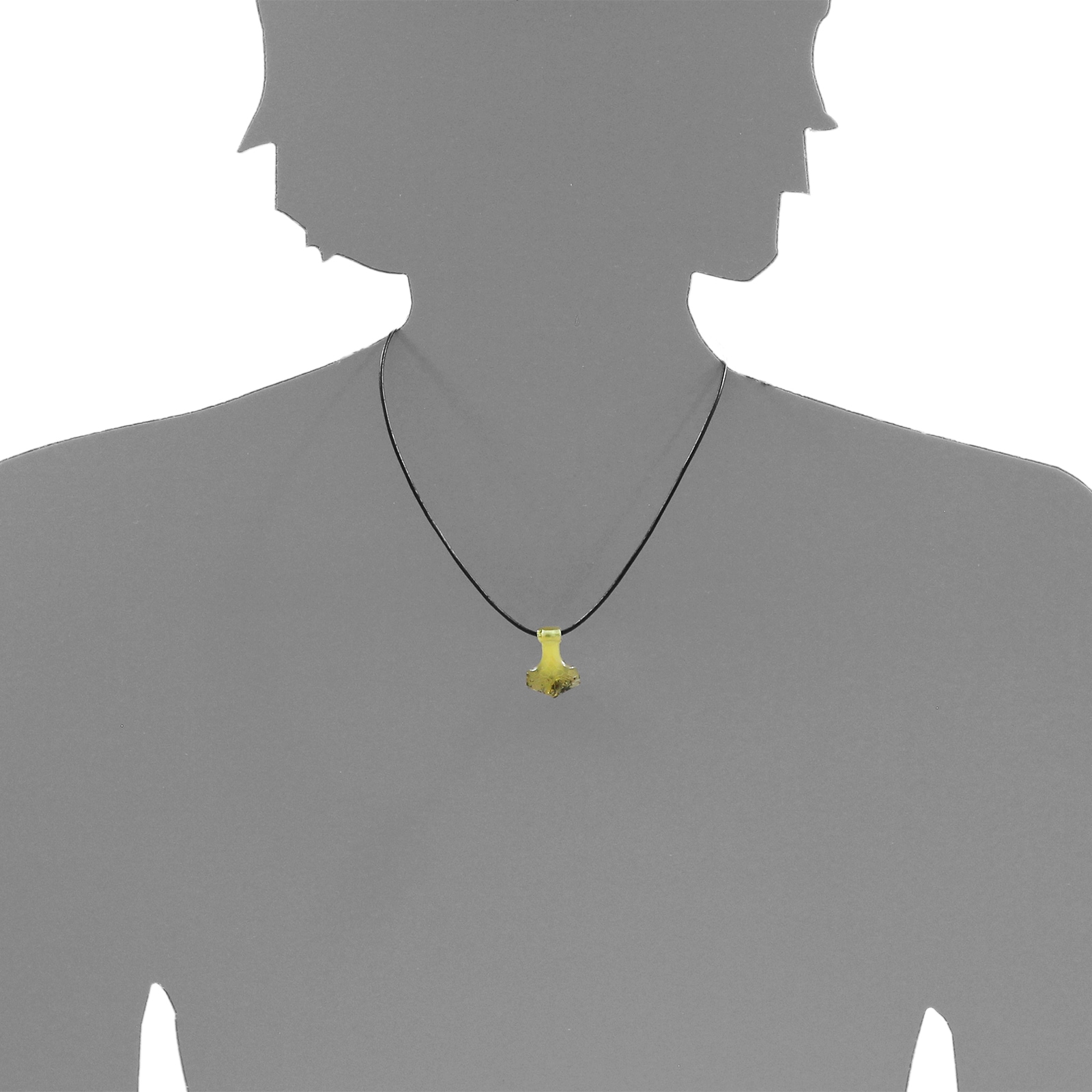 OSTSEE-SCHMUCK Kettenanhänger »- Thorhammer - Bernstein - ,«