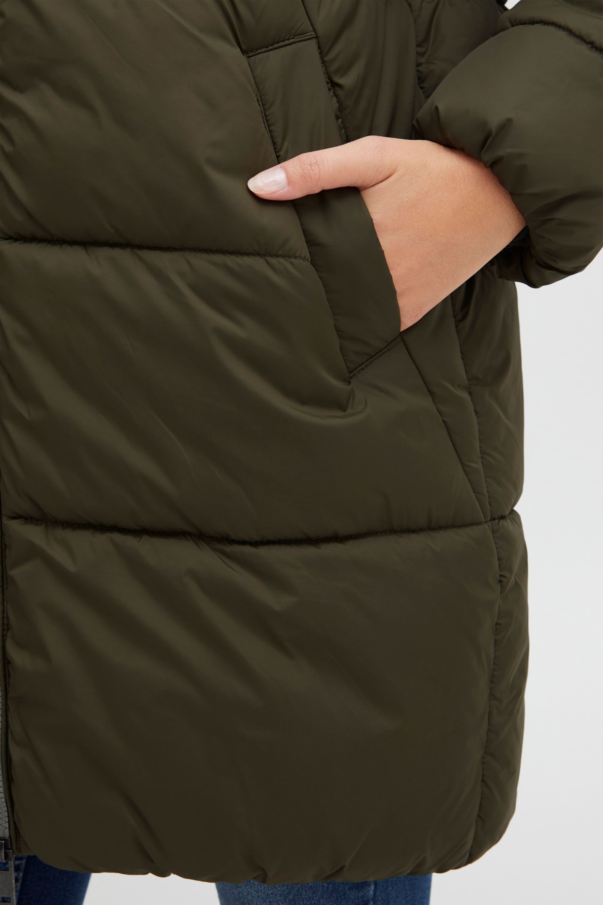OXMO Steppjacke »Steppjacke OXBodil«, mit Kapuze