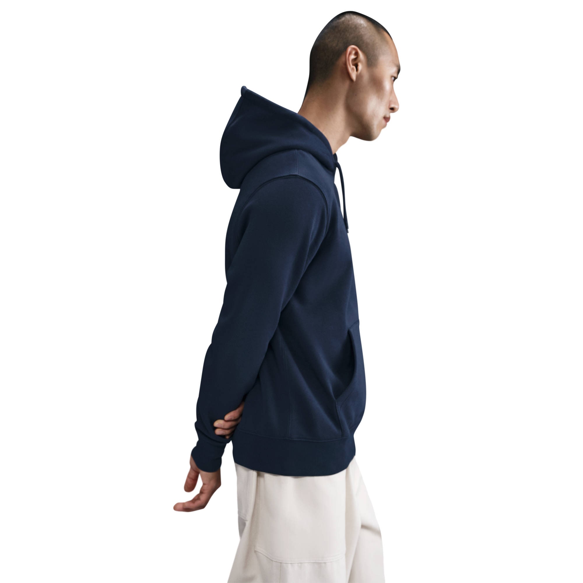 Nike Sportswear Kapuzensweatshirt »M NK CLUB BB PO HOODIE«, mit Kängurutasche, mit angesetztem Bündchen, ohne Verschluss
