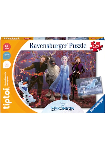 Ravensburger Puzzle »tiptoi® Puzzle für kleine Entdecker: Disney Die Eiskönigin«, (2 x... kaufen