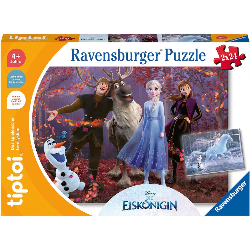 Ravensburger Puzzle »tiptoi® Puzzle für kleine Entdecker: Disney Die Eiskönigin«