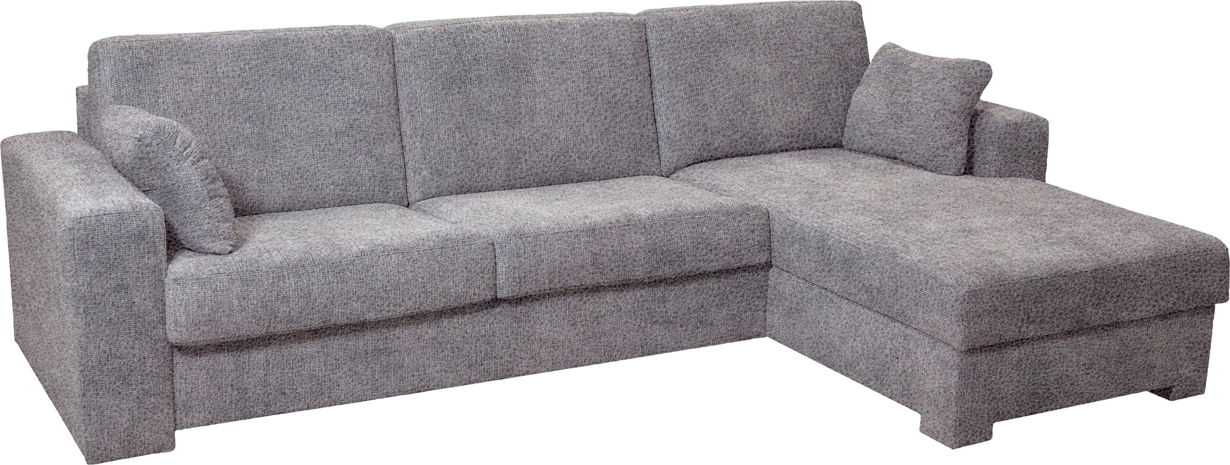 Home affaire Ecksofa Roma "L" Dauerschlaffunktion, mit Unterfederung, Matratzenhöhe 14cm, Liegemaße ca 163x198 cm, L-Form