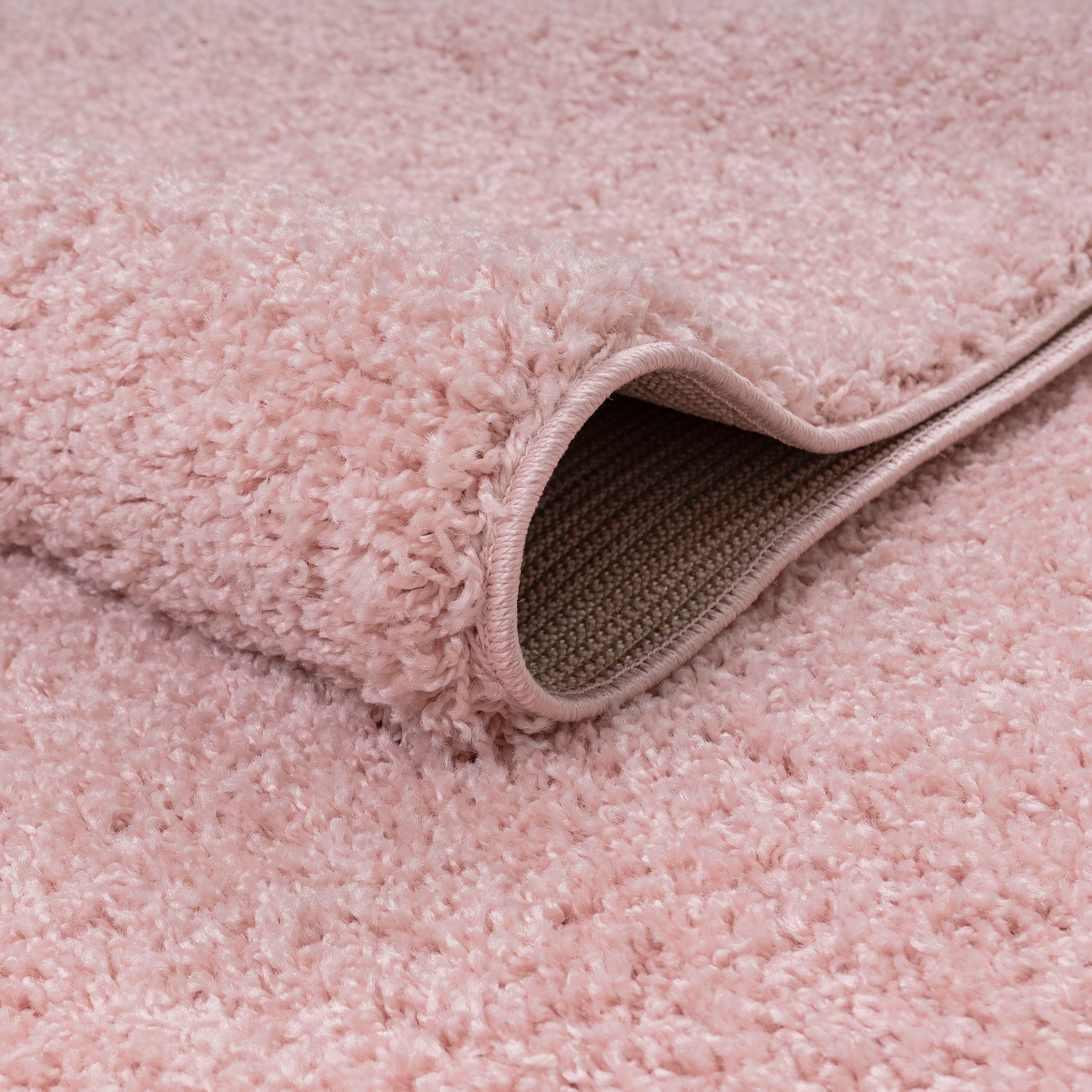 Bruno Banani Hochflor-Teppich »Shaggy Soft«, rechteckig, 30 mm Höhe, gewebt, Uni Farben, besonders weich und kuschelig