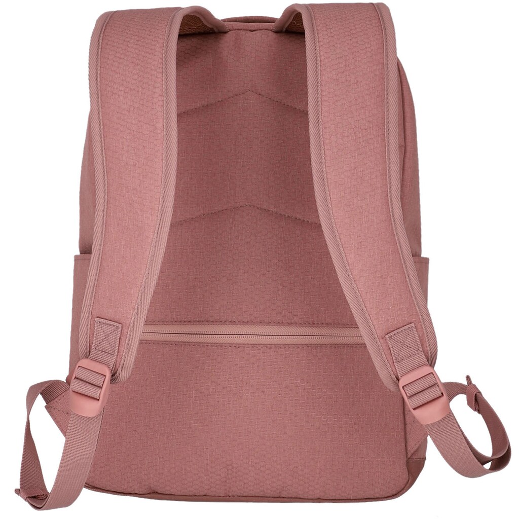 travelite Laptoprucksack »Kick Off M, 40 cm, rosé«