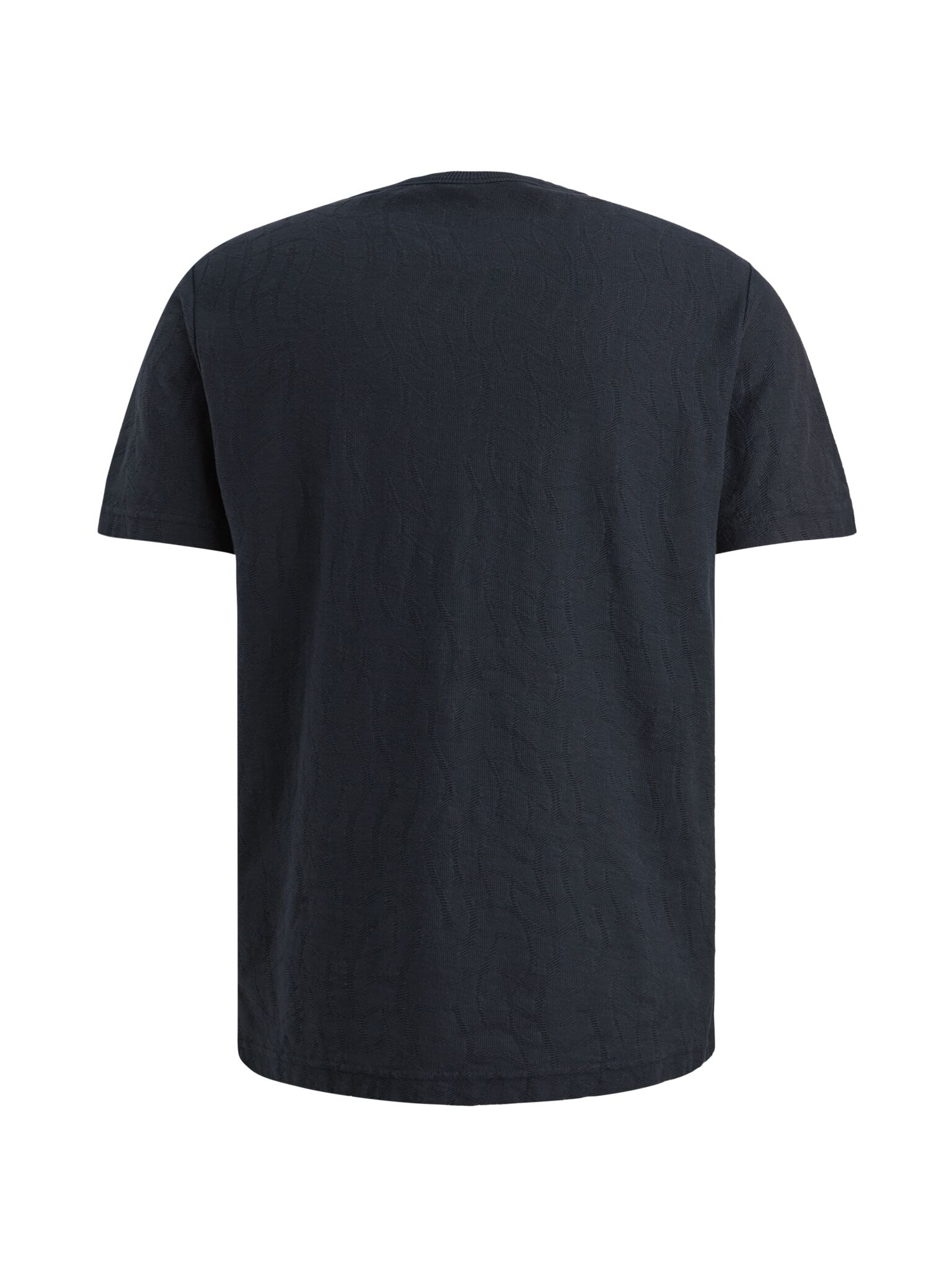 PME LEGEND T-Shirt »Short sleeve r-neck jacquard jersey« mit Logo Stickerei