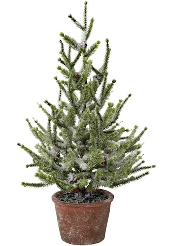 my home Künstlicher Weihnachtsbaum, Fichte mit Schnee kaufen