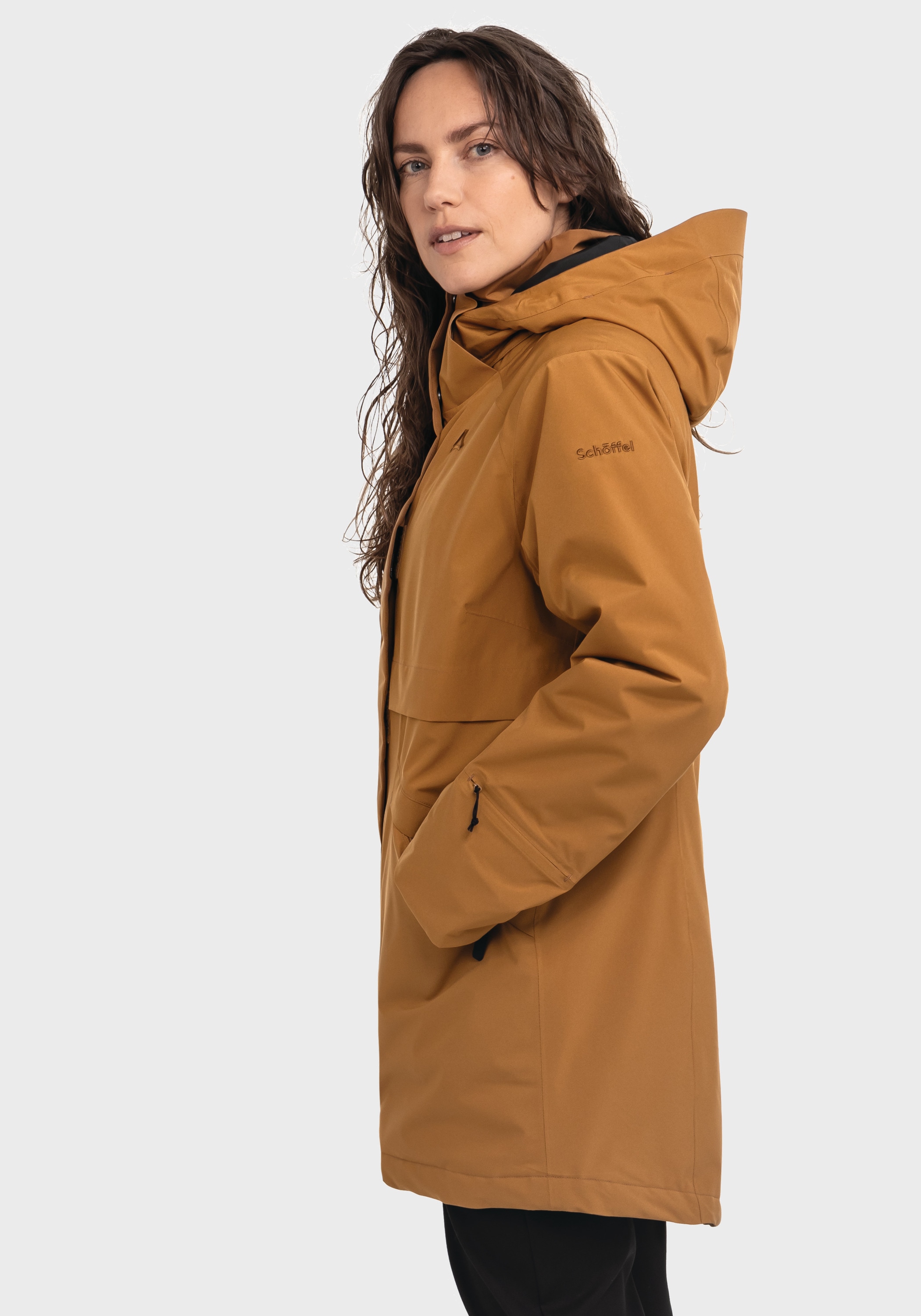 Schöffel Parka »Urban Ins Parka Style Malkay WMS«, mit Kapuze