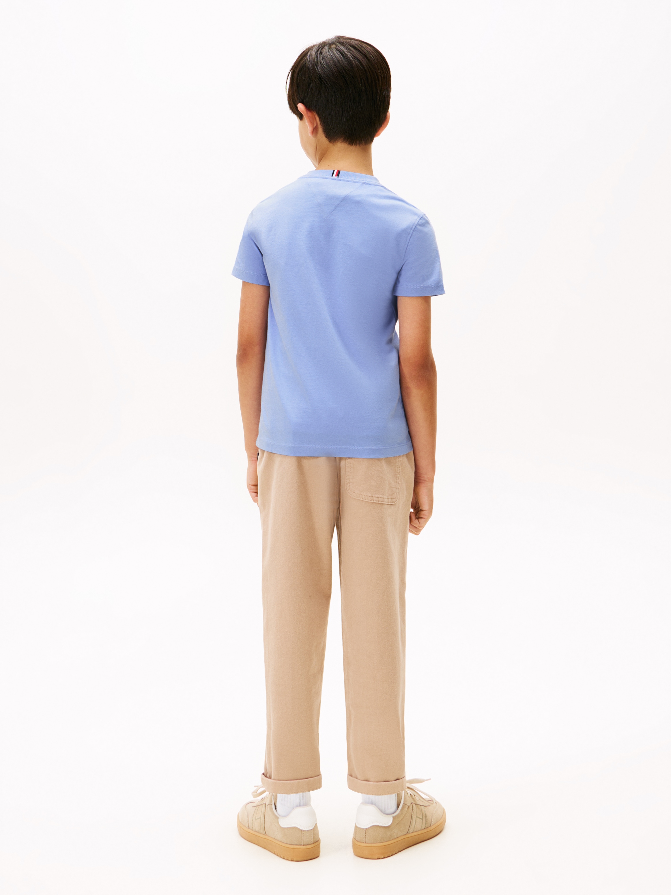 Tommy Hilfiger T-Shirt »ESSENTIAL COTTON TEE S/S«, mit Logostickerei