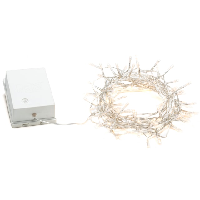 LED-Lichterkette »Weihnachtsdeko KONSTSMIDE bestellen 80 OTTO transparentes aussen«, warmweiße online den Außenbereich, für bei Dioden, Kabel