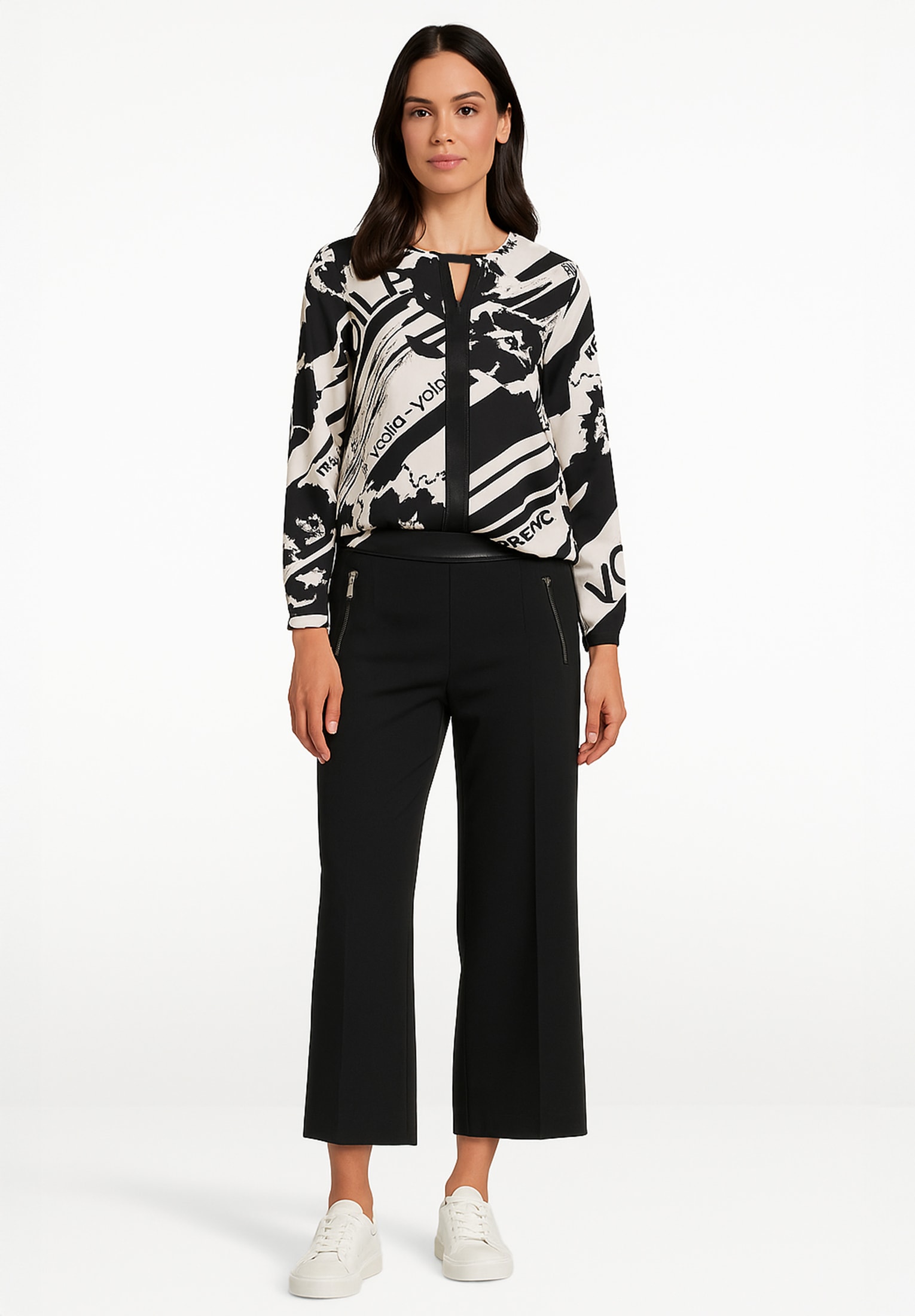 Betty Barclay Schlupfbluse »Schlupfbluse mit Rundhalsausschnitt«