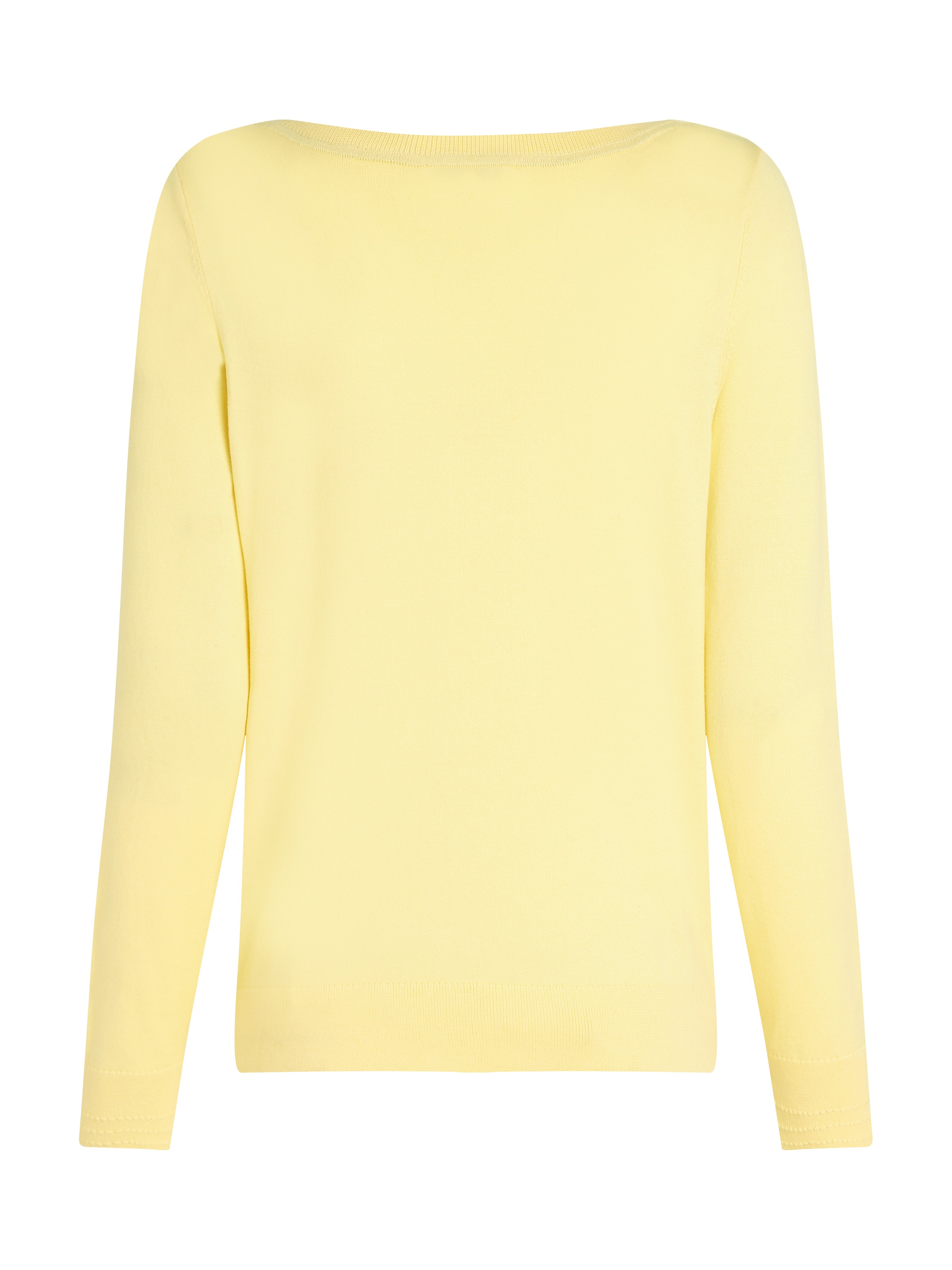 Tommy Hilfiger Strickpullover »CO JERSEY STITCH BOAT-NK SWEATER«, mit Tommy Hilfiger Logo-Flag am Ärmel